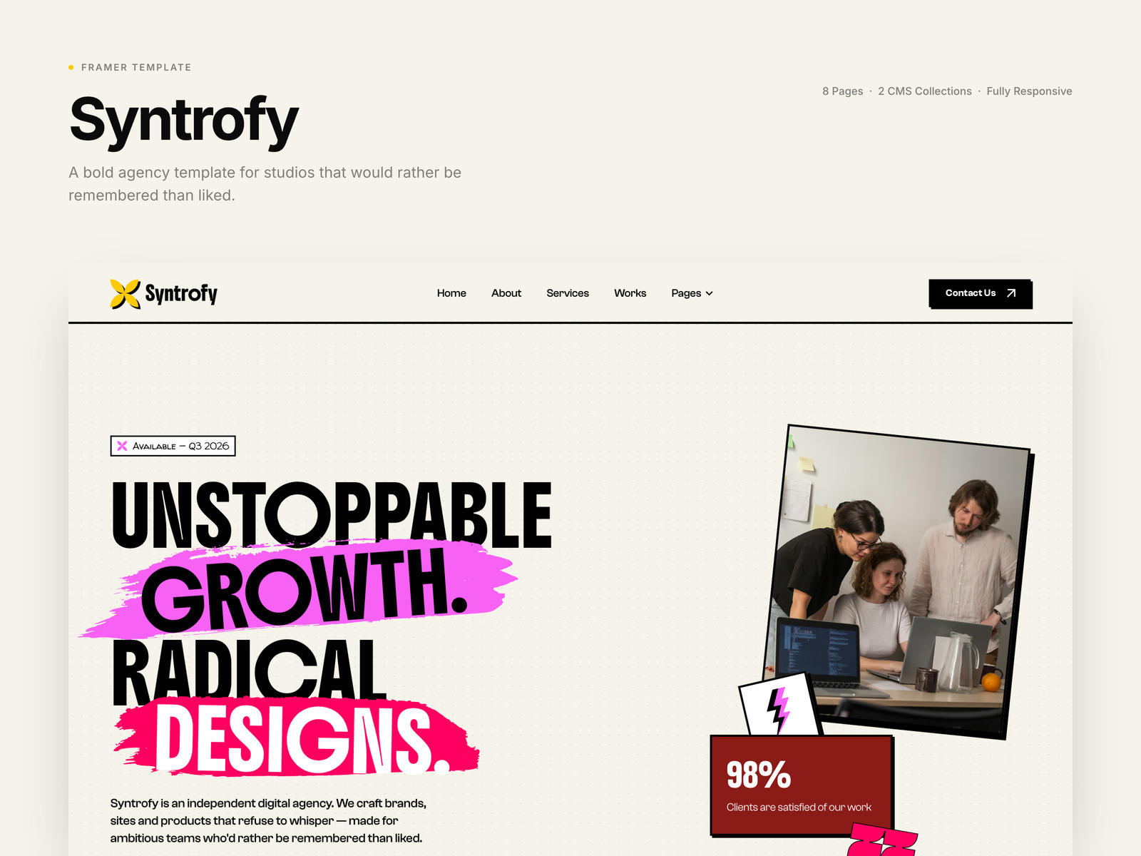 Screenshot 1 of Syntrofy