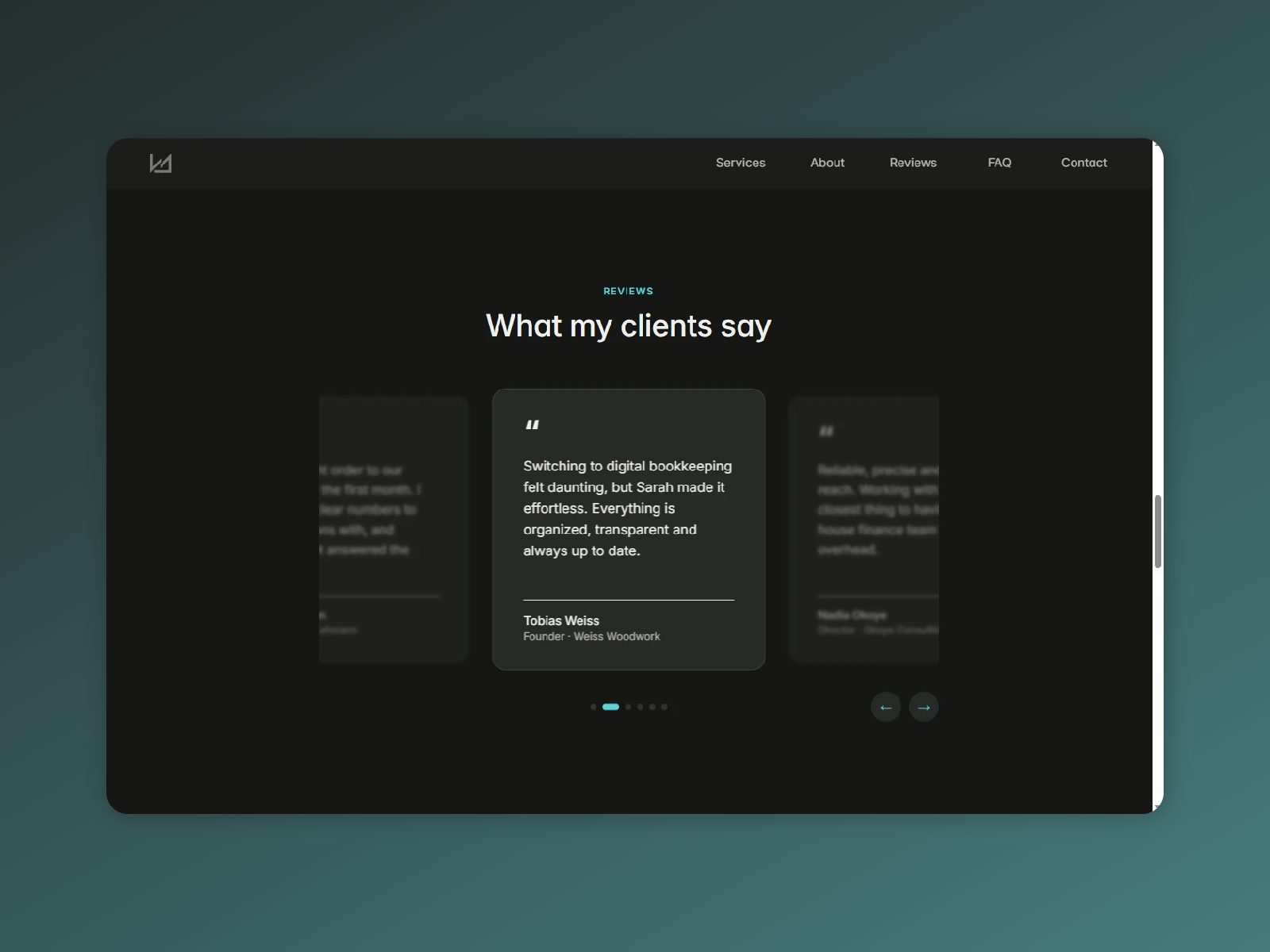 Screenshot 4 of Accountant darkmode