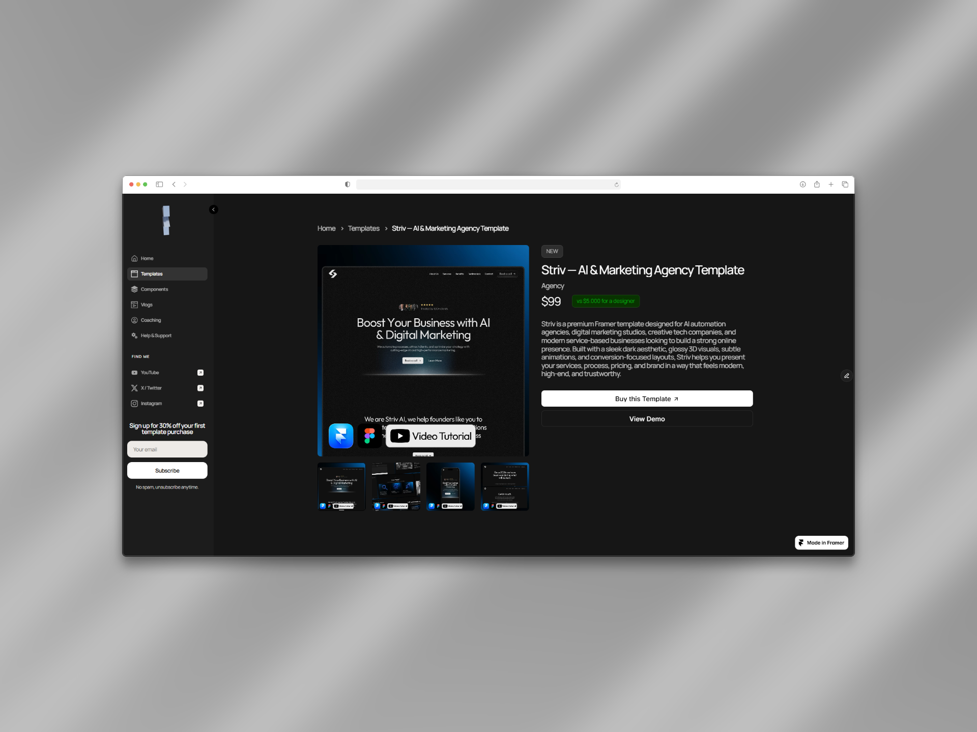 Screenshot 2 of Framebuilder