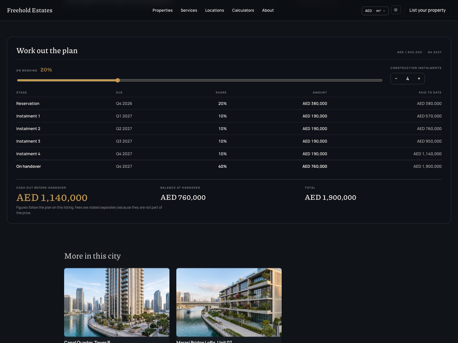 Screenshot 3 of Freehold Estates