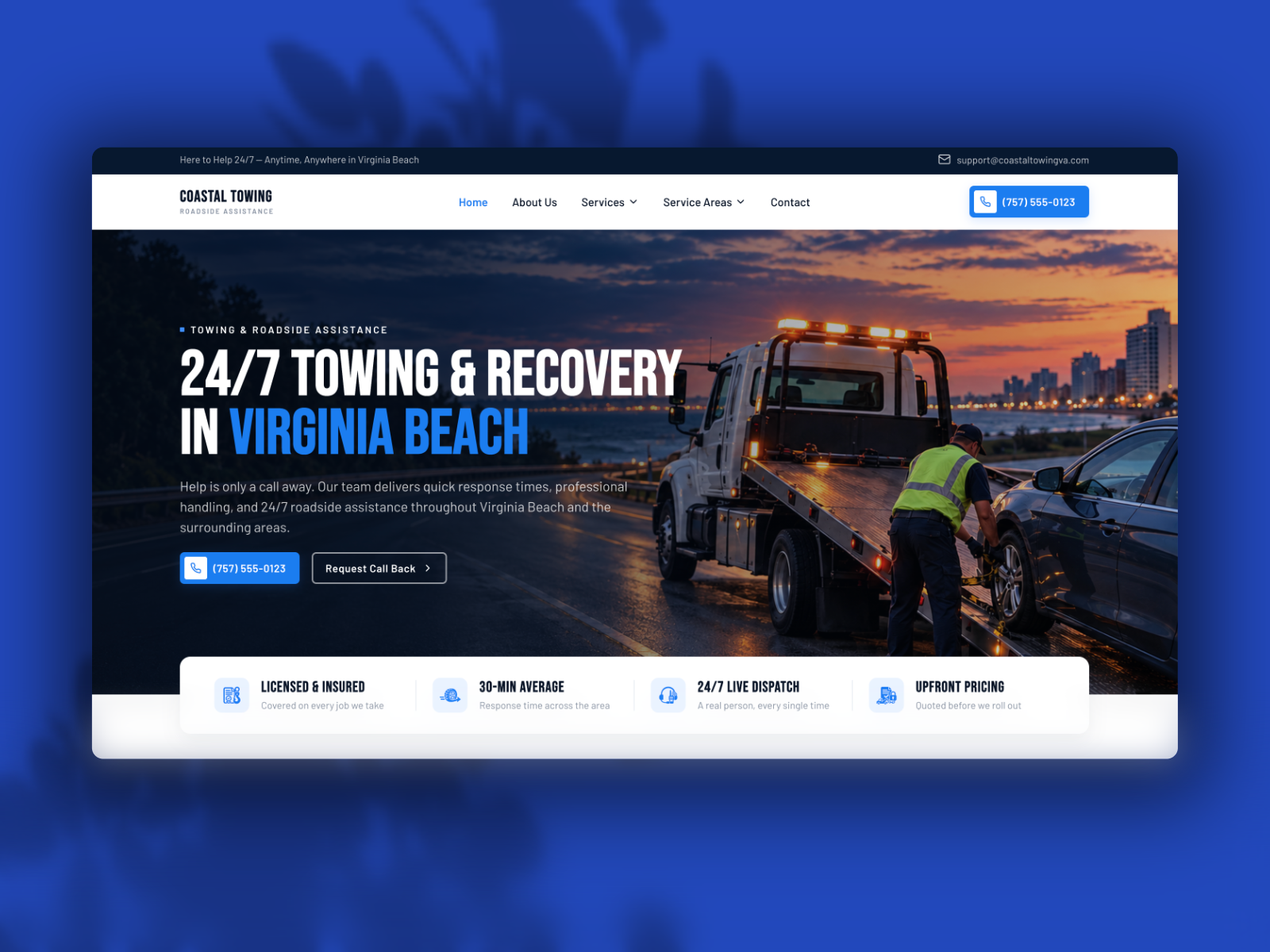 Screenshot 1 of Towing Company