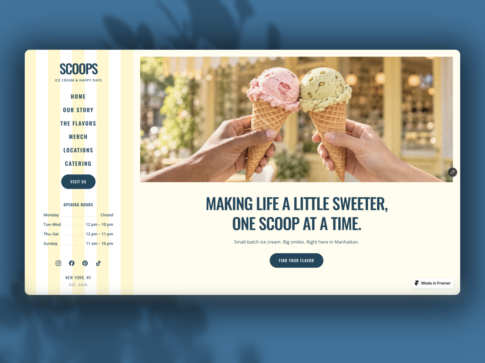 Scoops Ice Cream by Troy Miller