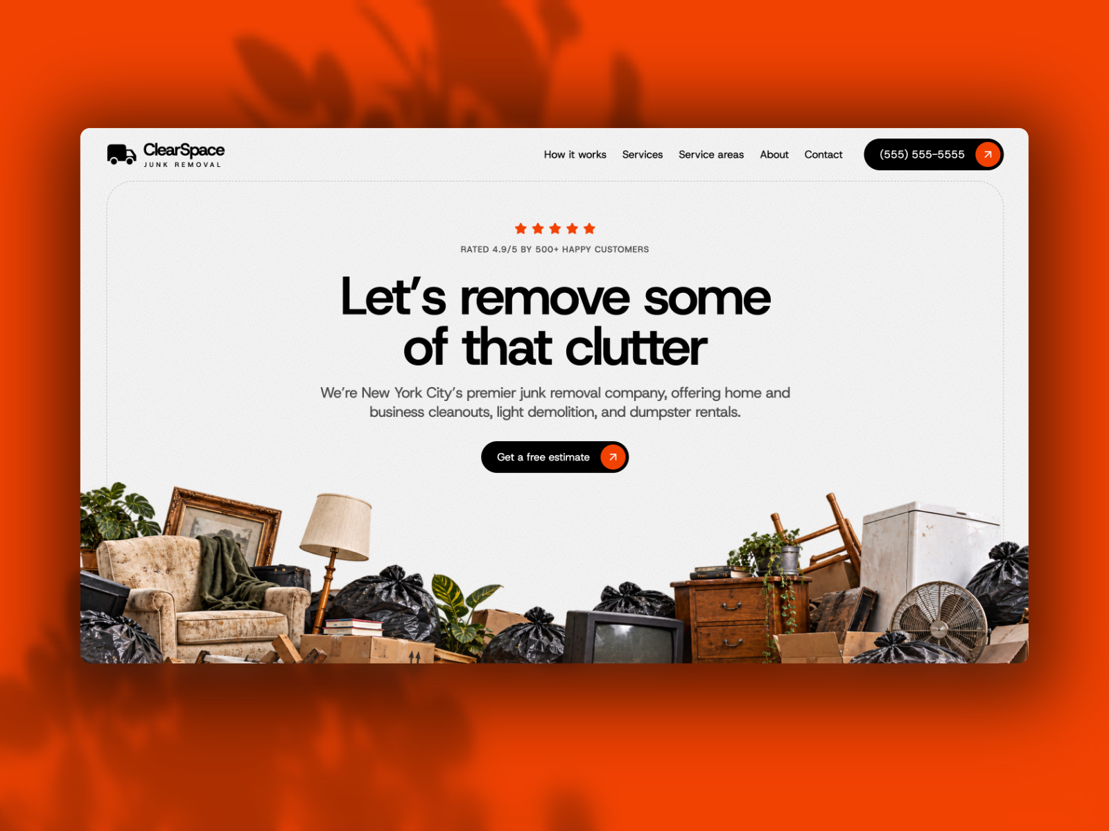 Screenshot 1 of Junk Removal Company