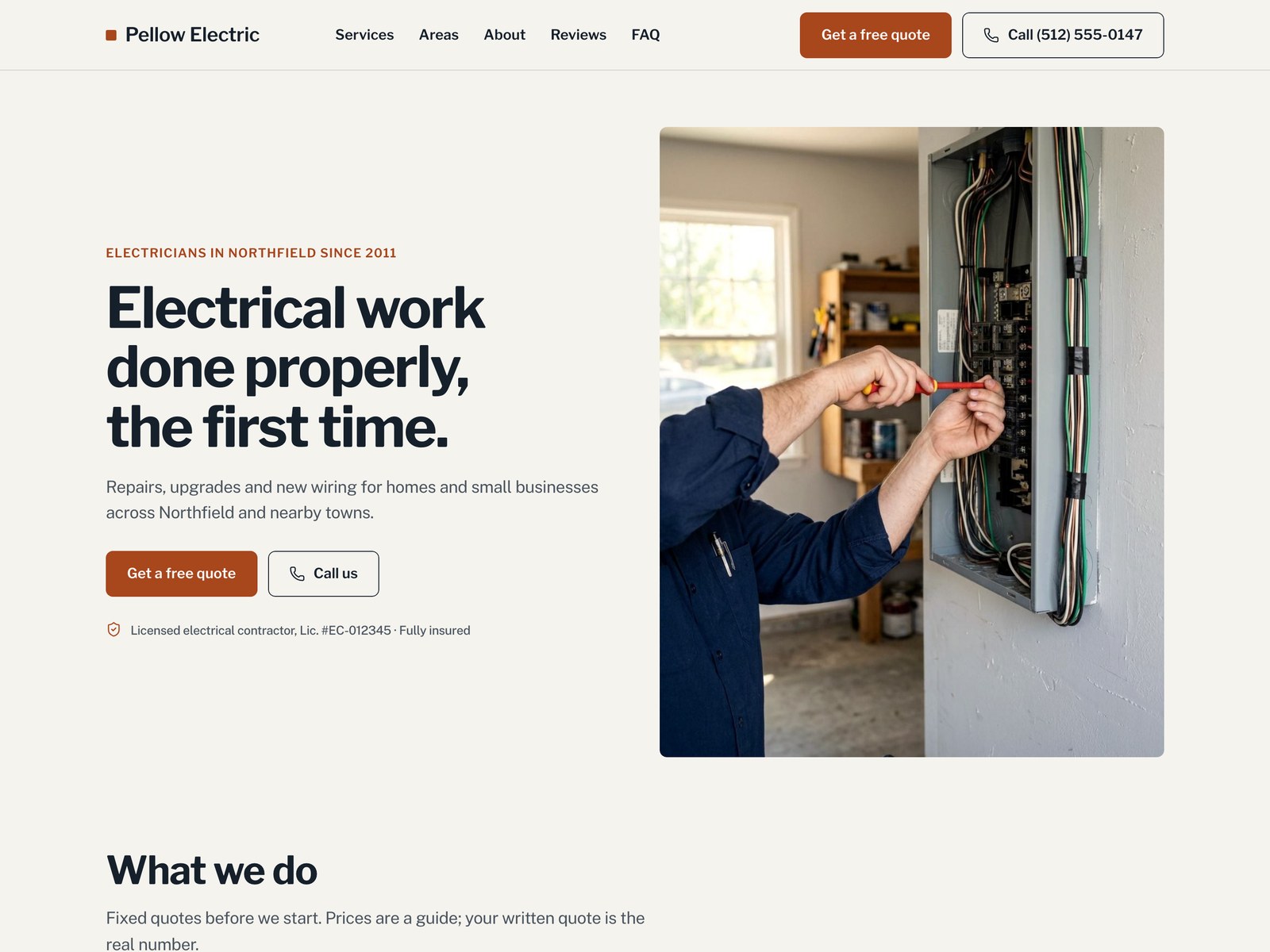 Screenshot 1 of Local Electrician