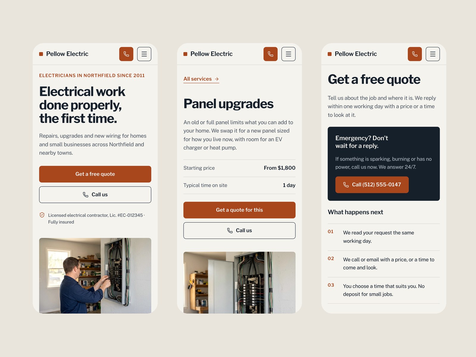 Screenshot 3 of Local Electrician