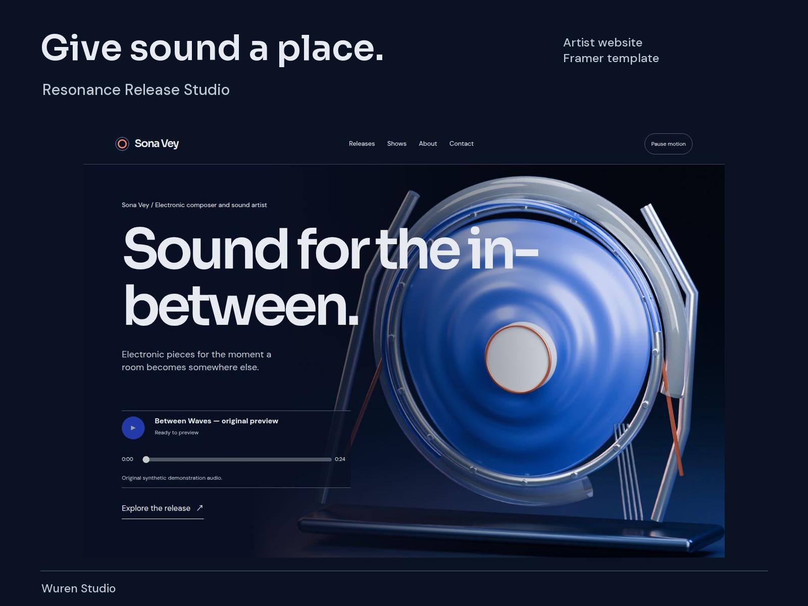 Resonance Release by Wuren Studio