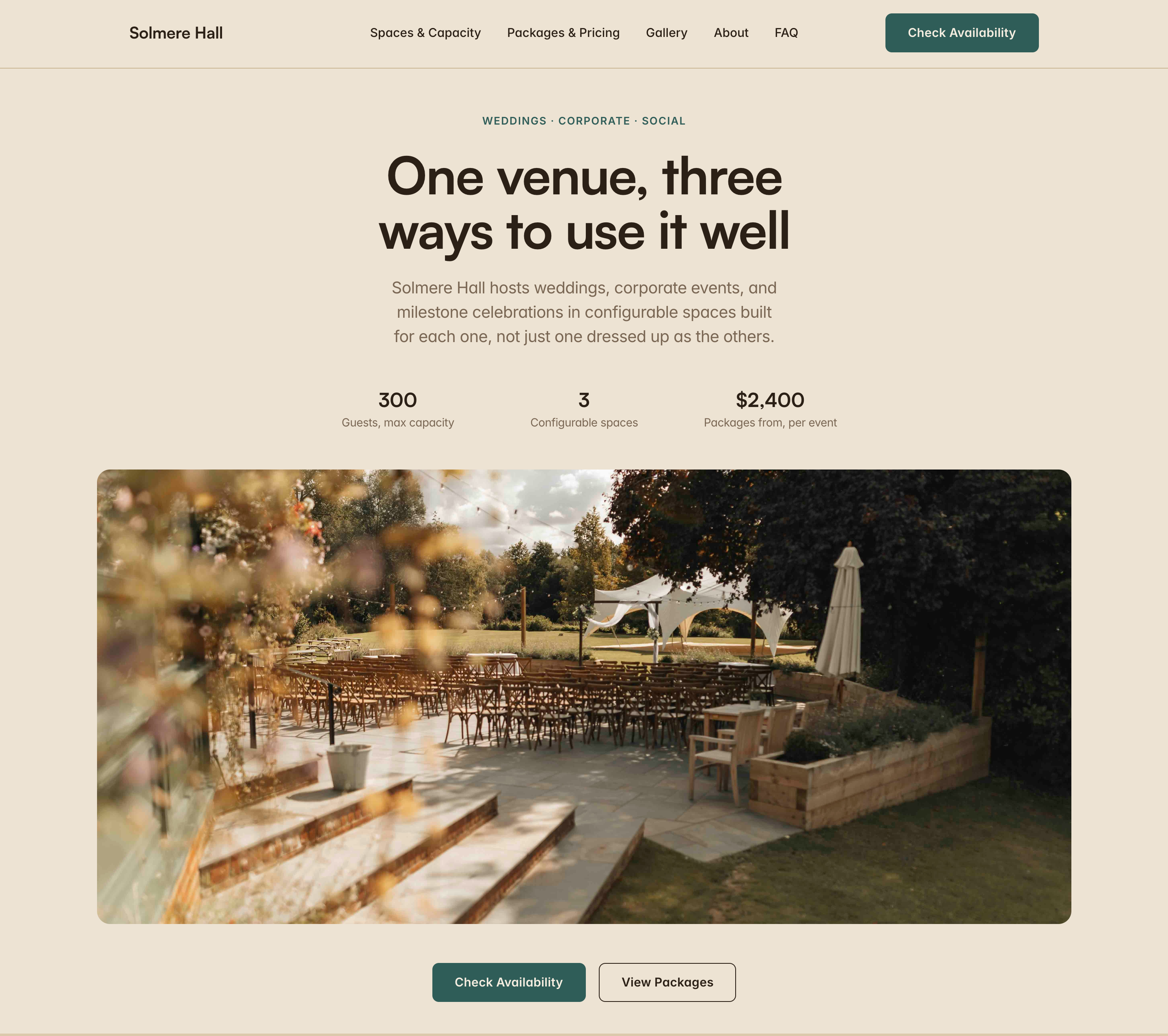 Screenshot 1 of Solmere Hall