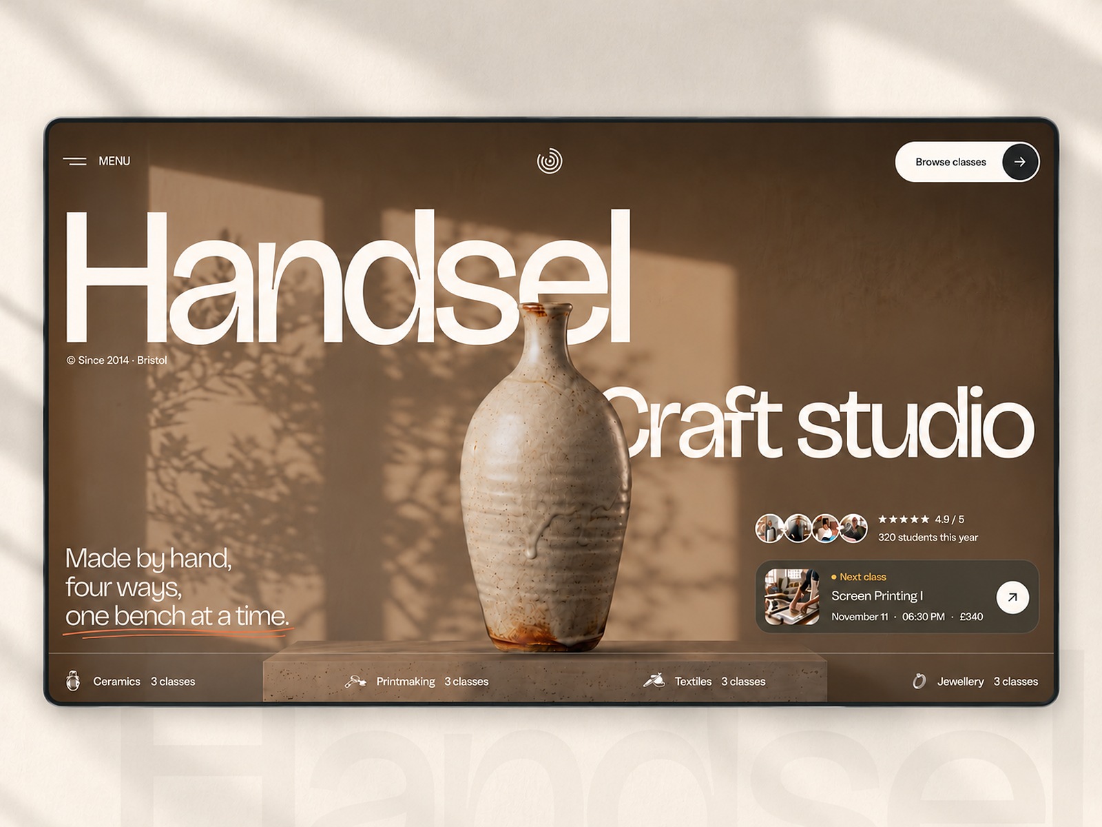 Handsel by Ali Tufan