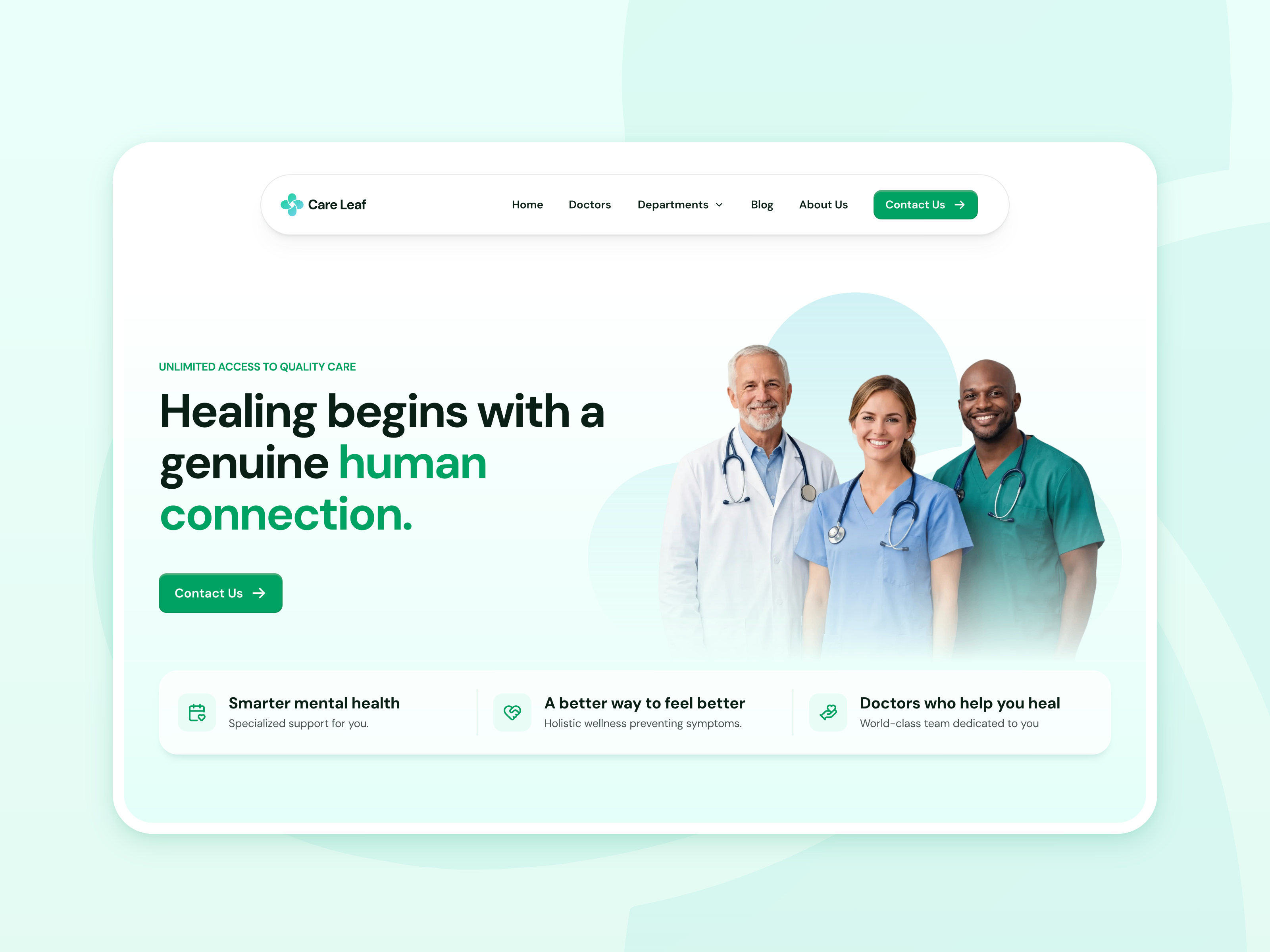 Screenshot 1 of Care Leaf