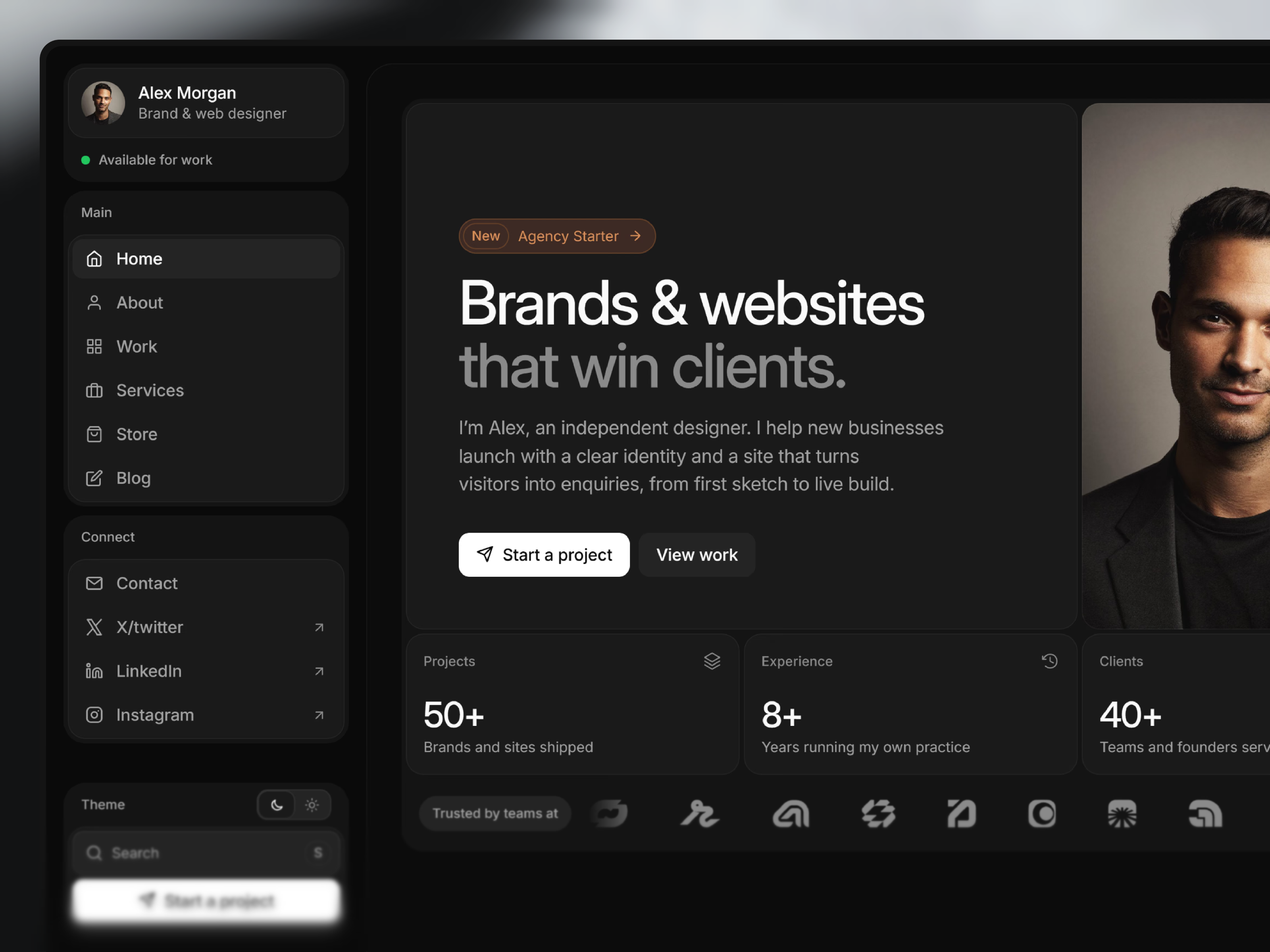 Sidefolio by Marso Angelov