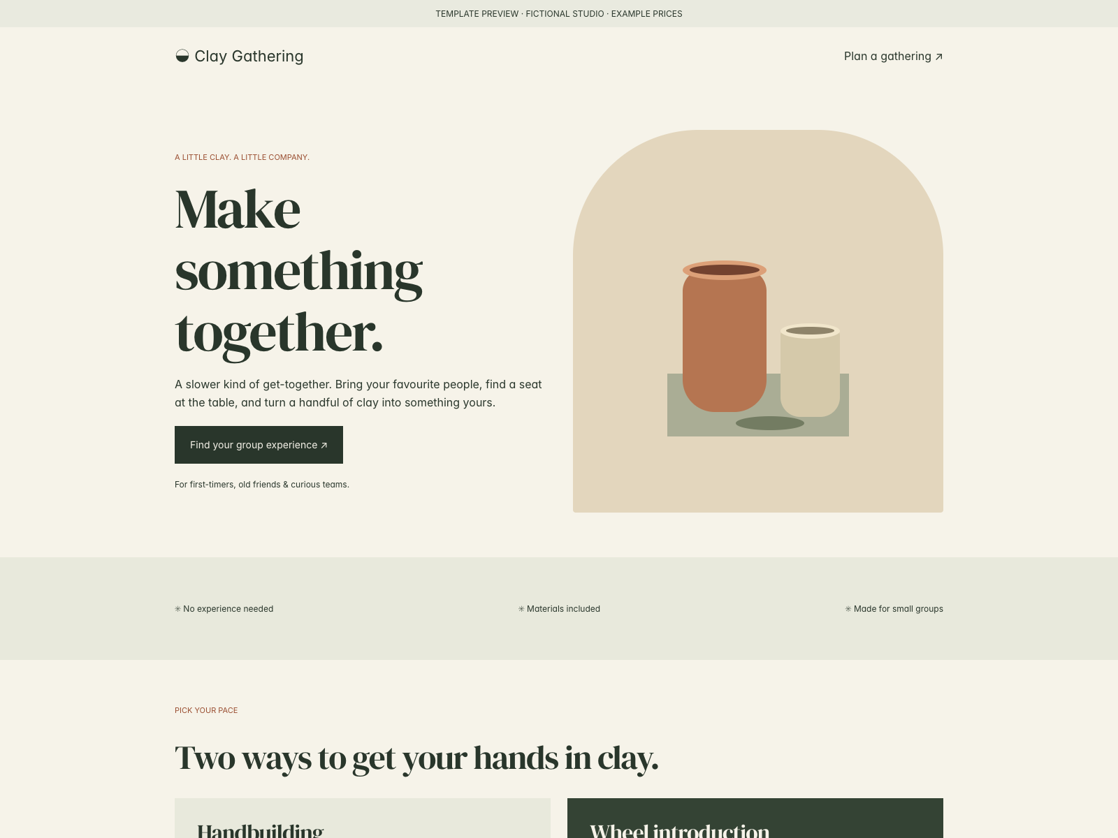 Clay Gathering by OPENZ Studio