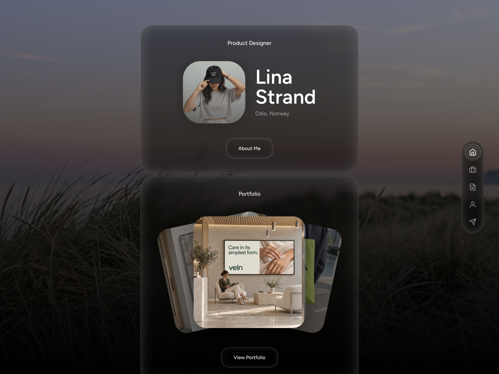 Selv - Free Portfolio & Resume Template