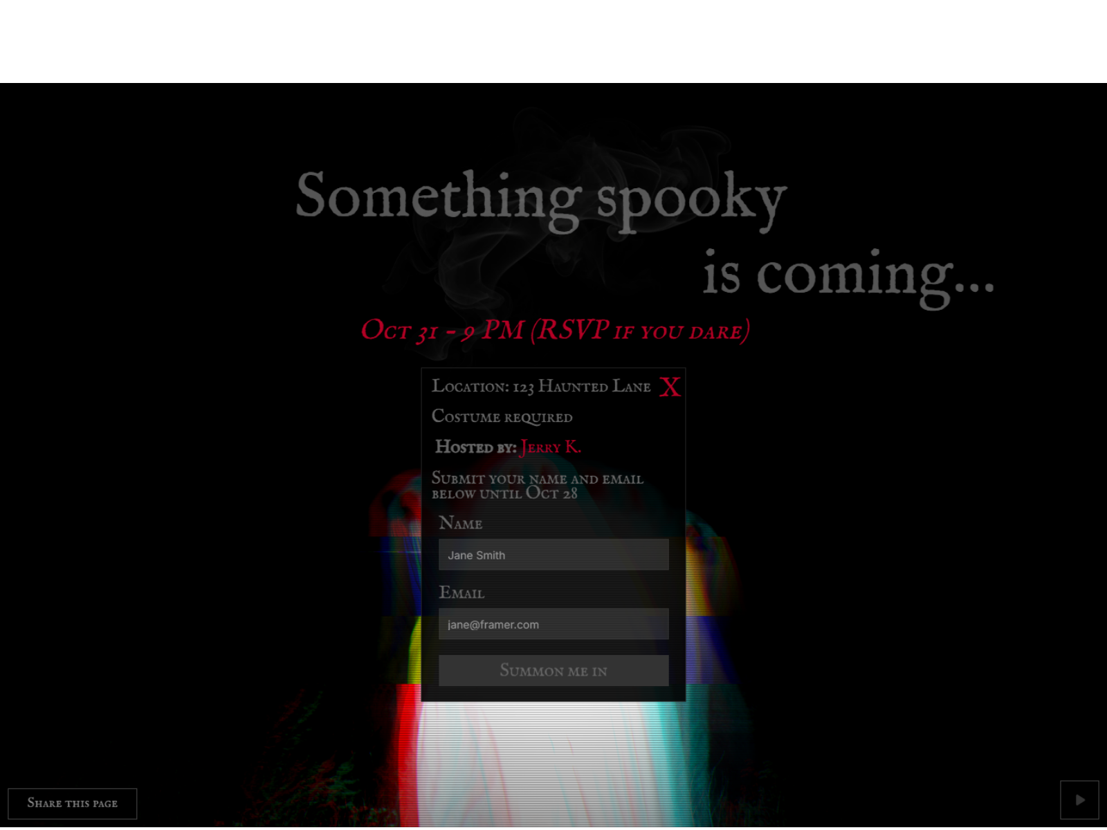 Spooky Halloween by BabiWeb