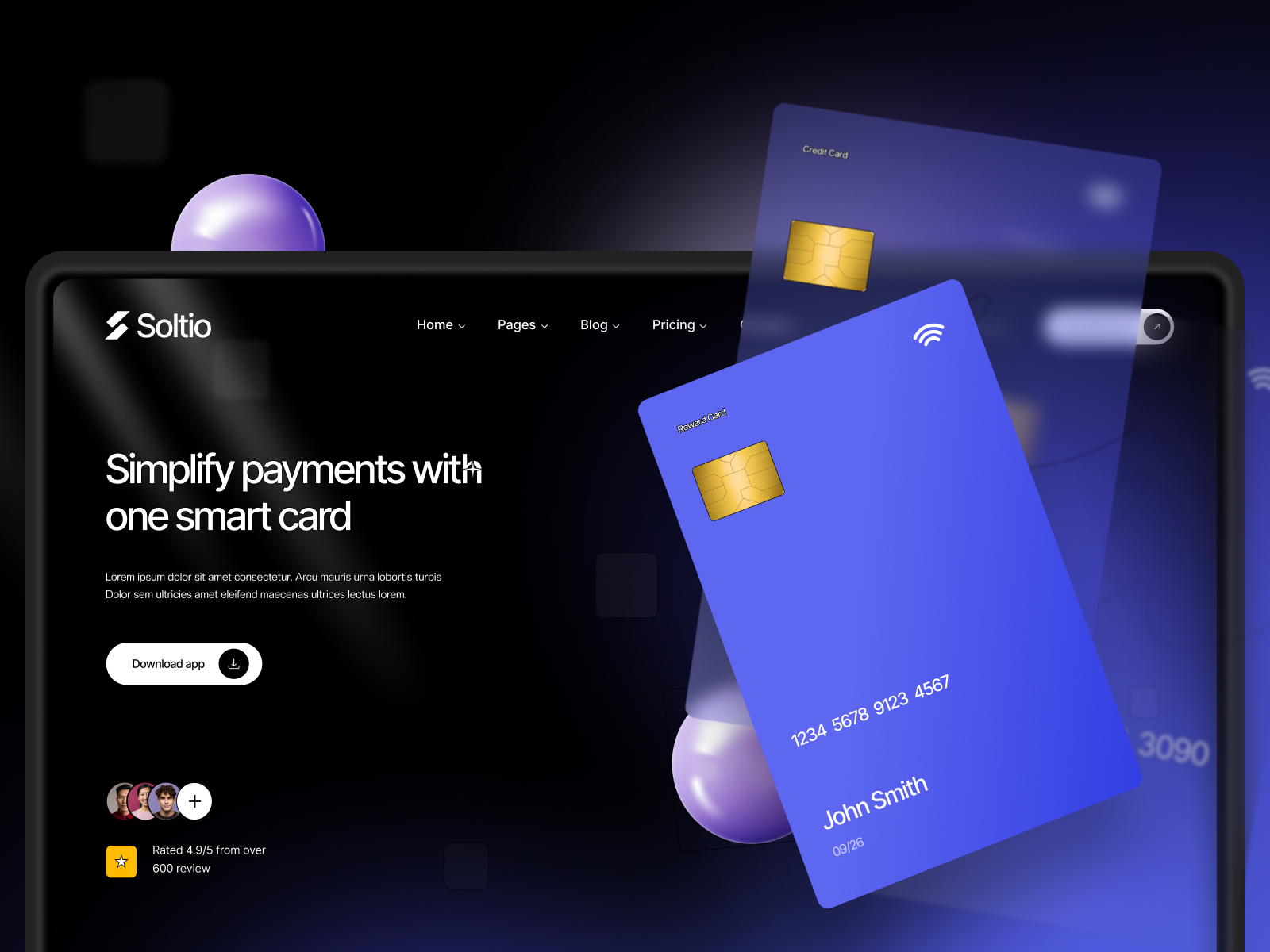 Screenshot 1 of SoltioFintech