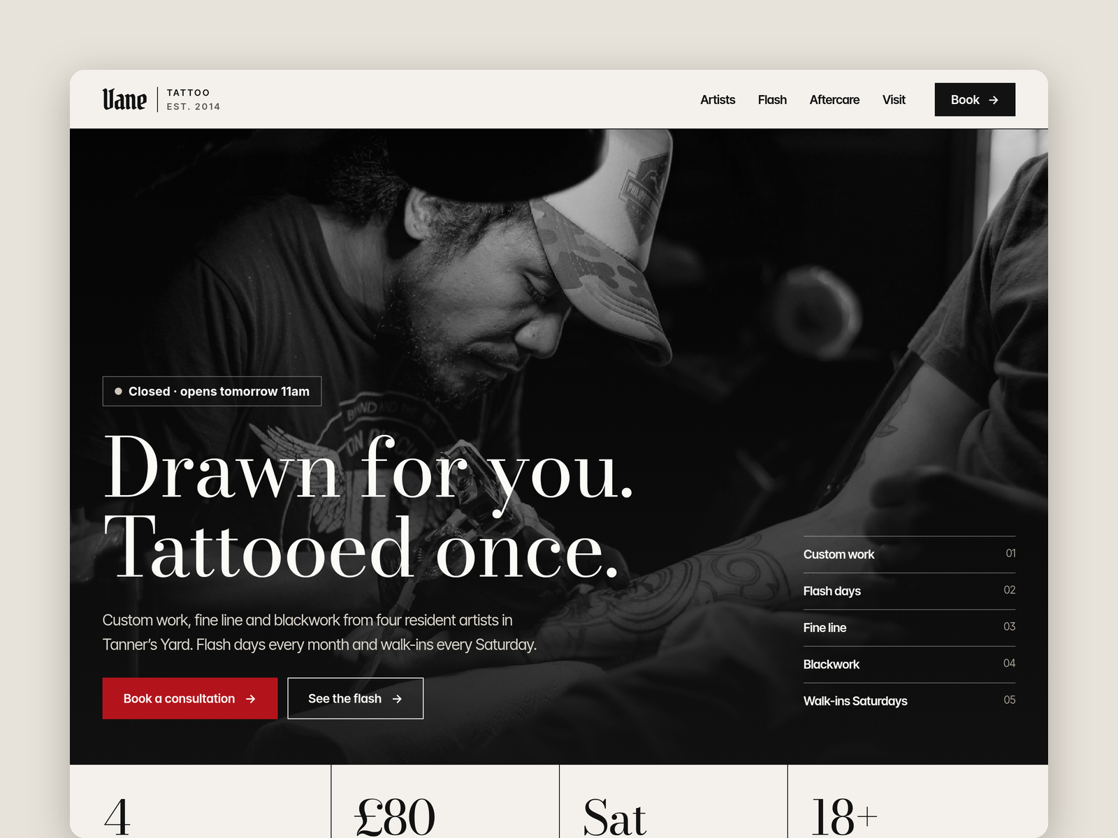 Screenshot 2 of Vane Tattoo