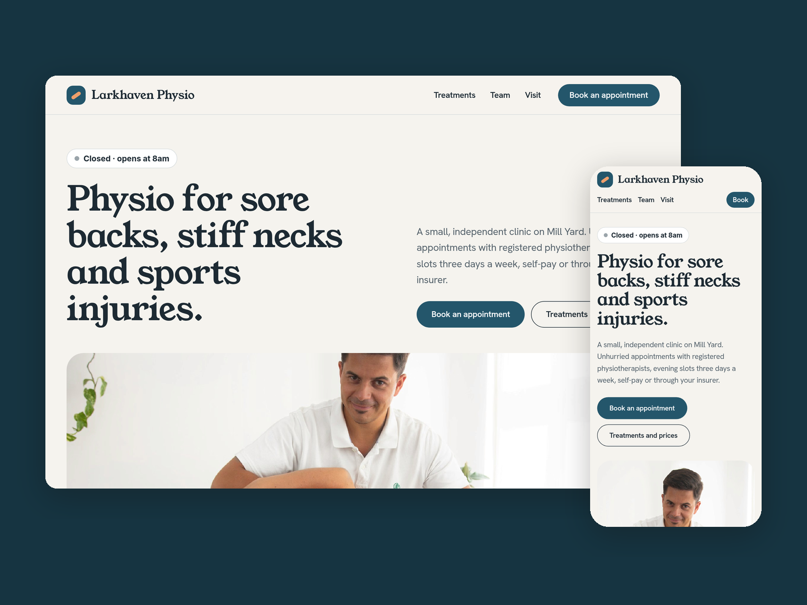 Mend Physio by Yehor Vermiyenko