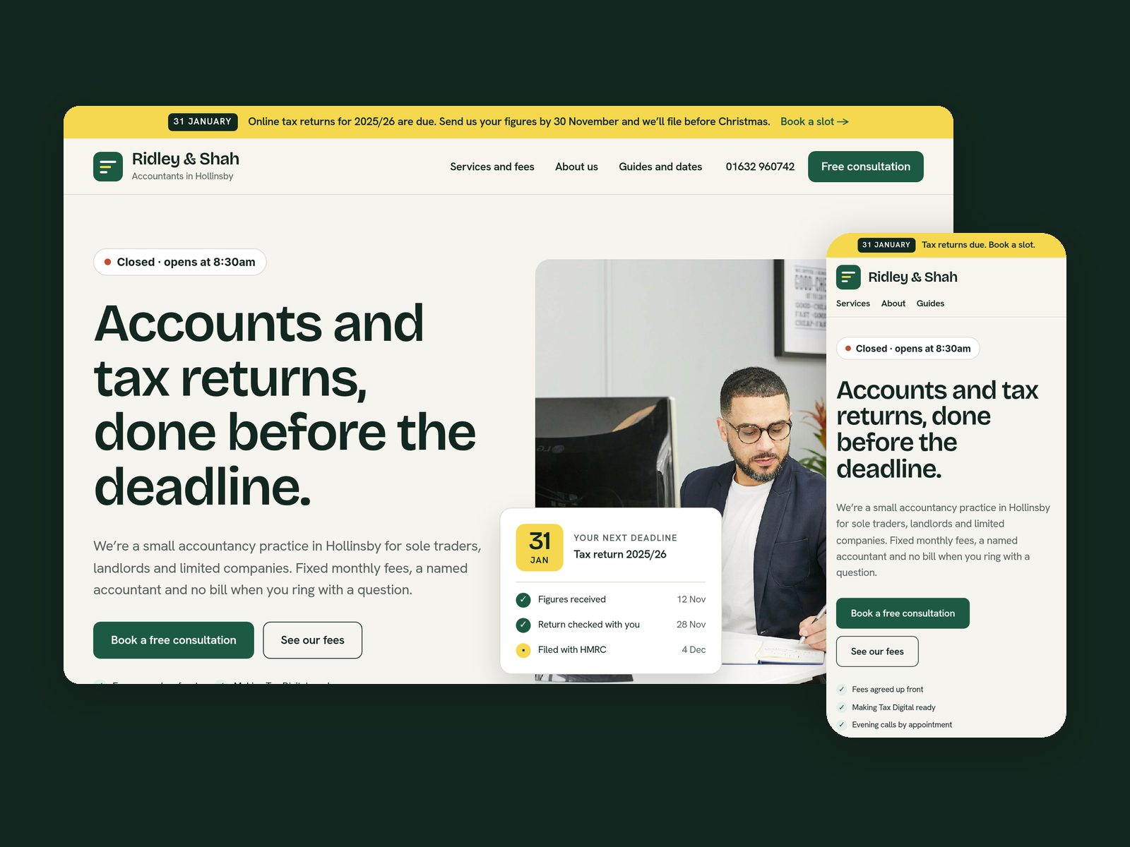 Ledger Accountants by Yehor Vermiyenko