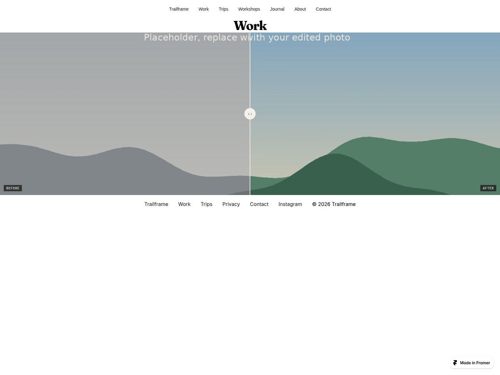 Screenshot 2 of Trailframe