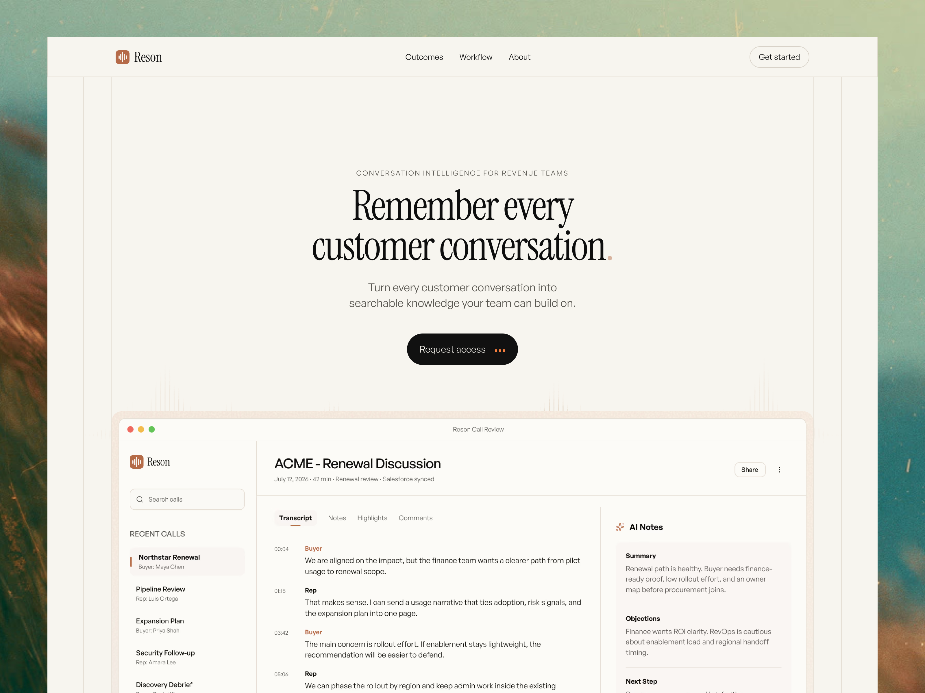 Screenshot 1 of Reson
