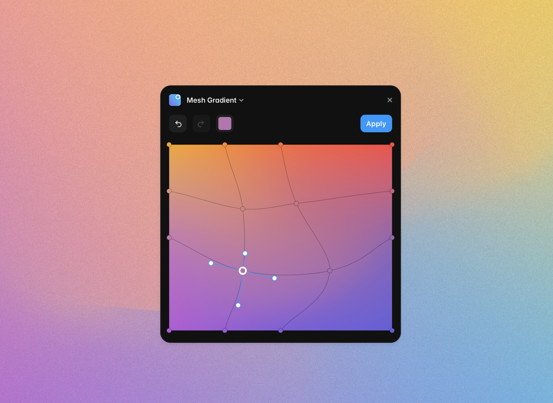 Mesh Gradient — Plugin for Framer