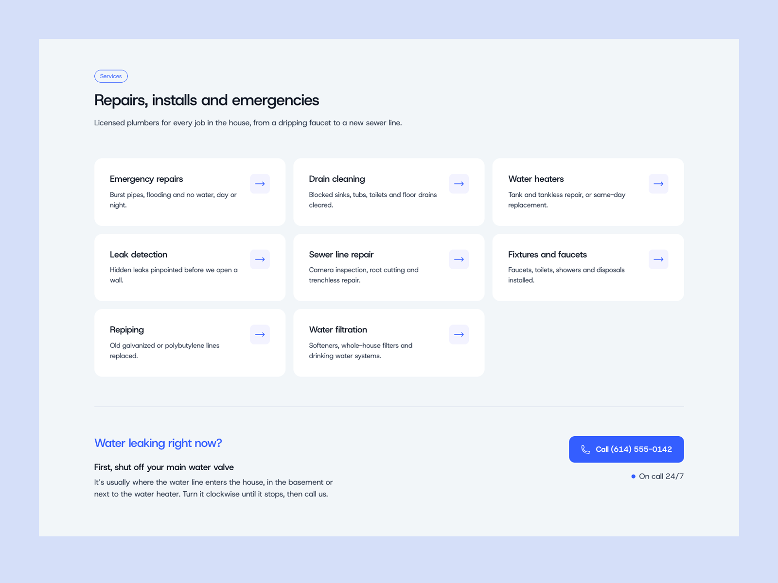 Screenshot 3 of Brackett Plumbing