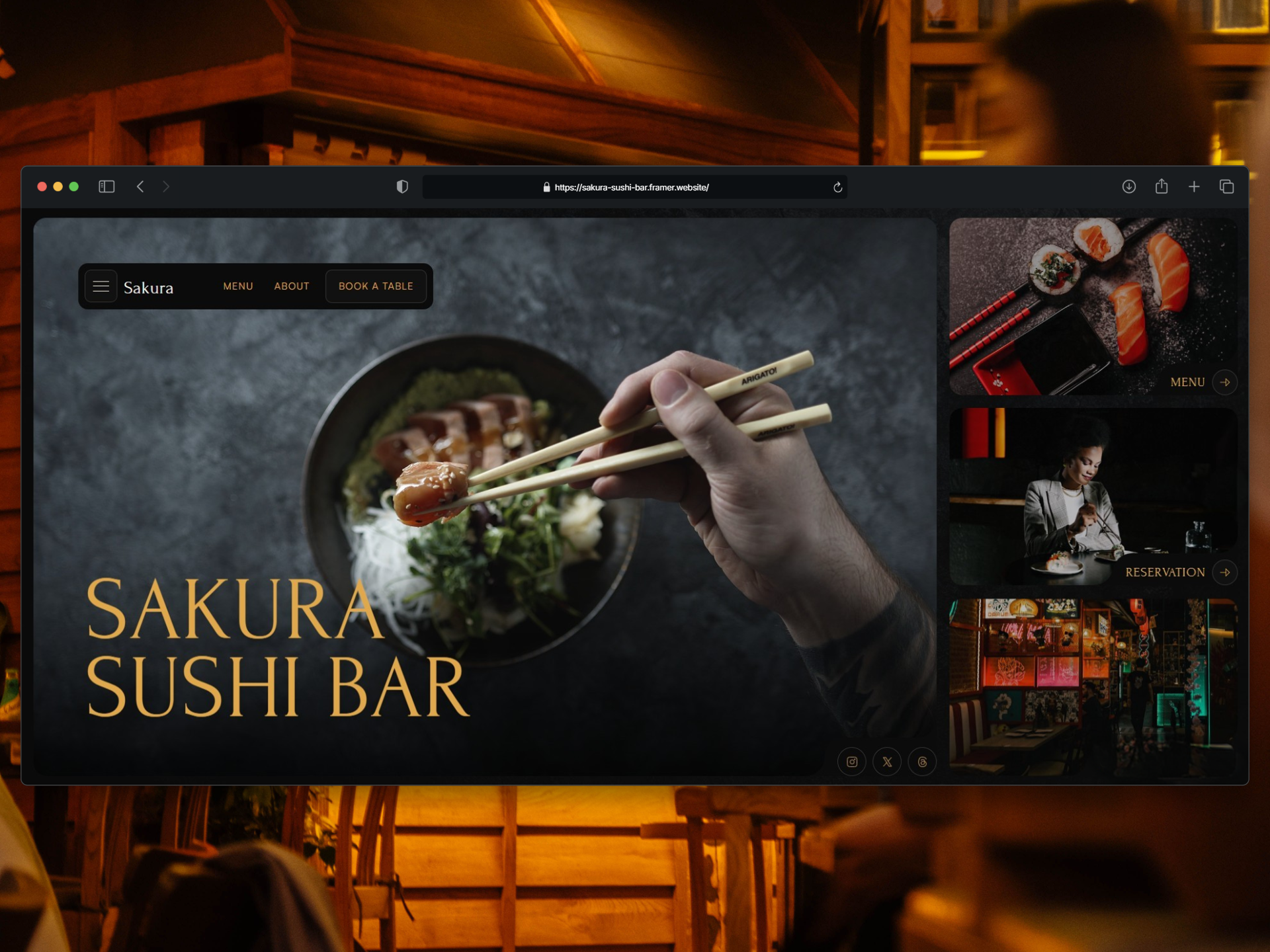 Screenshot 1 of Sakura Sushi Bar