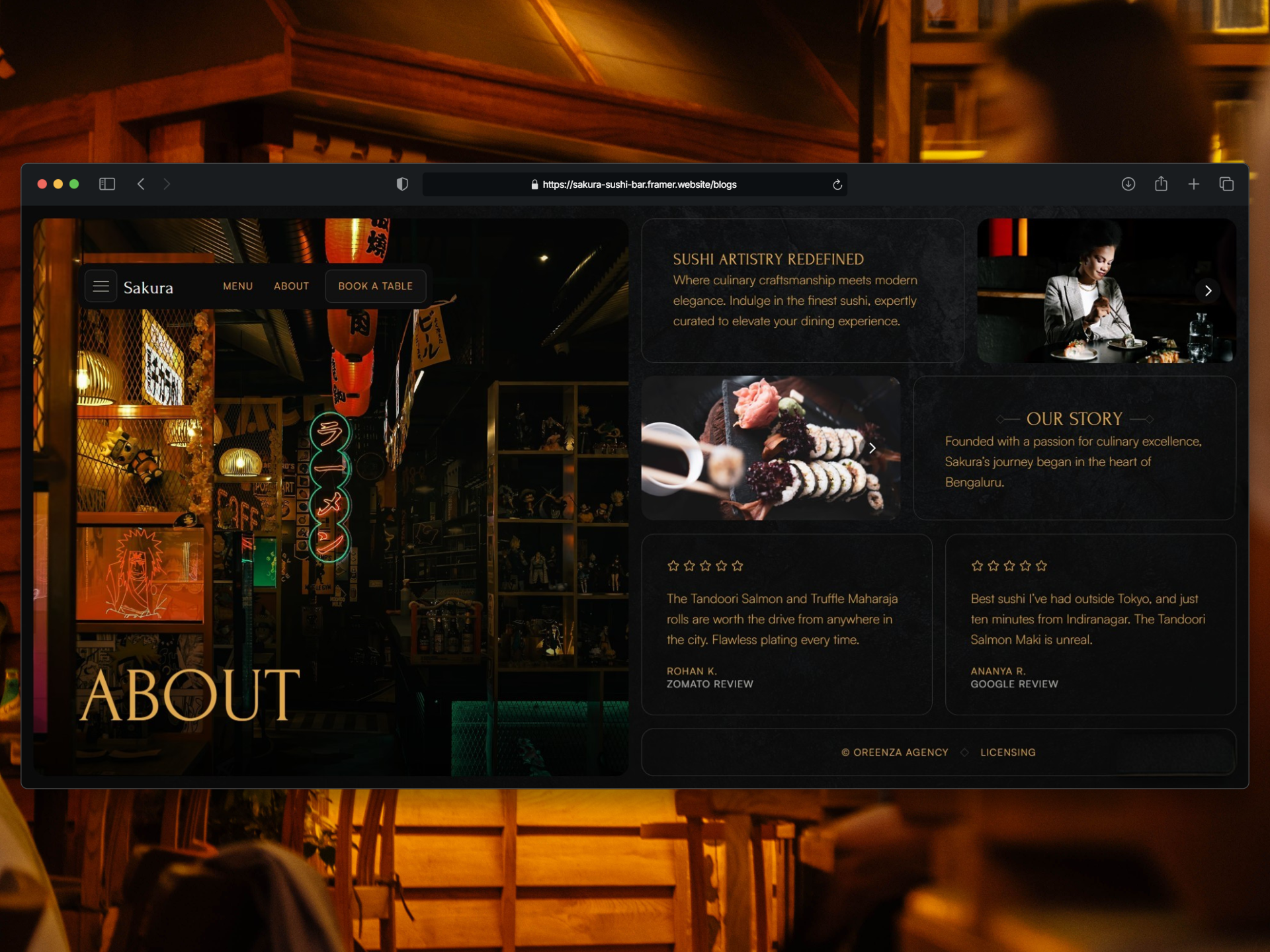 Screenshot 2 of Sakura Sushi Bar