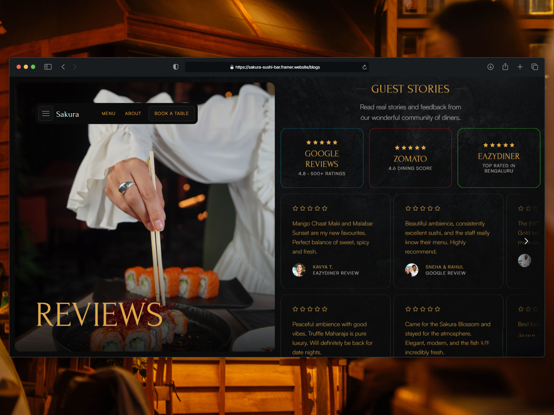 Screenshot 3 of Sakura Sushi Bar