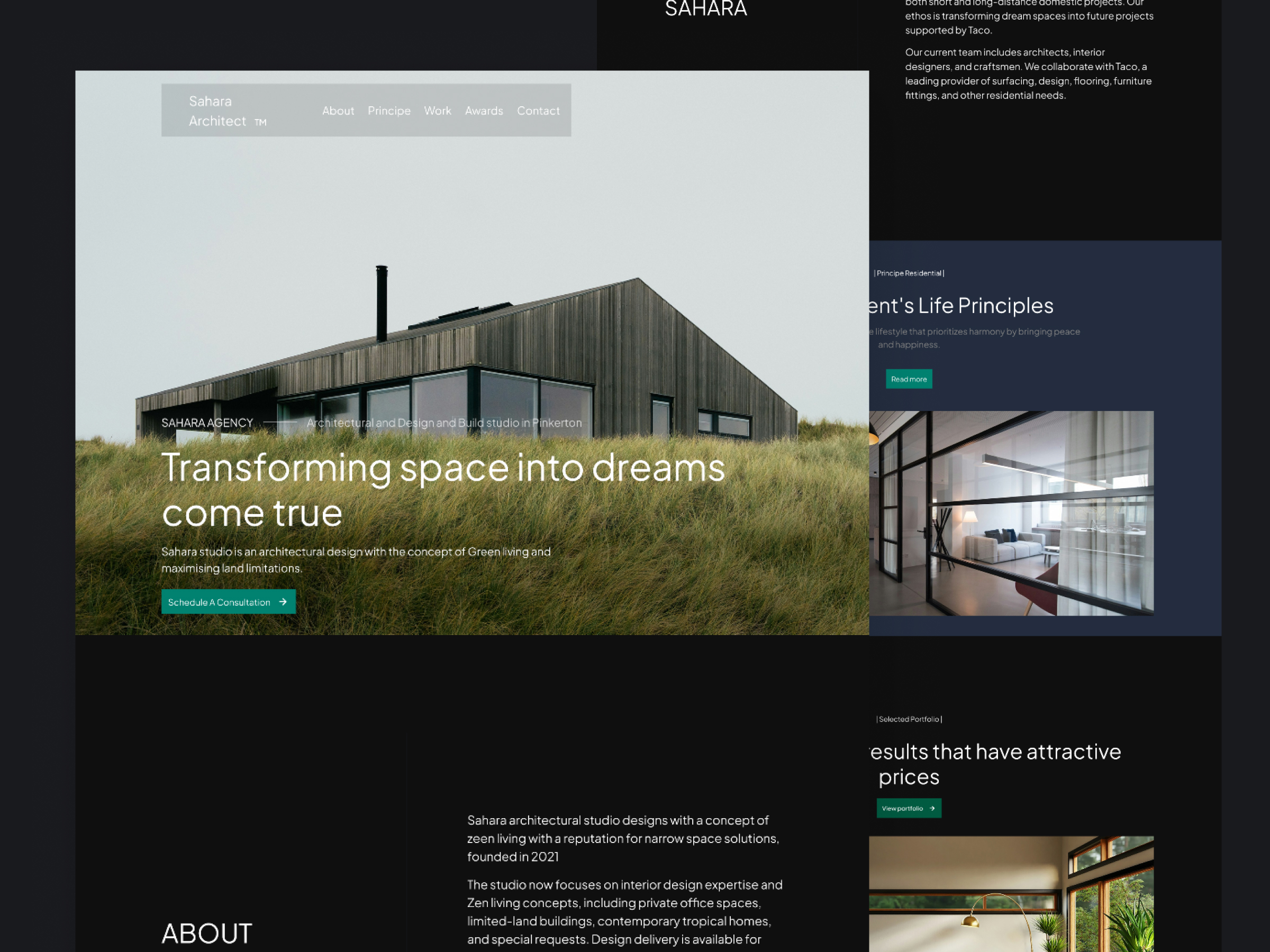 Screenshot 1 of Sahara Architect