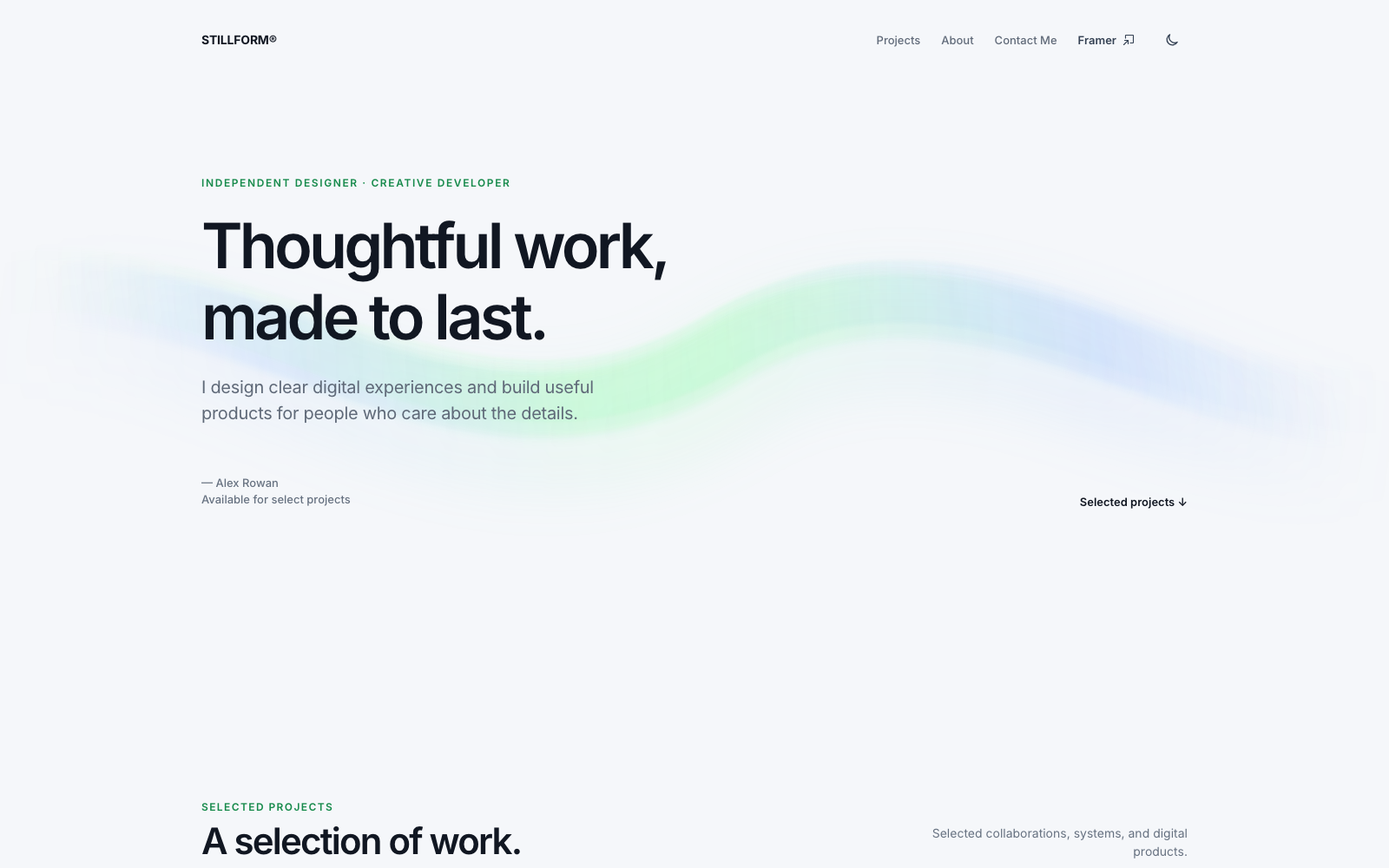 Stillform Studio by Mert Aker