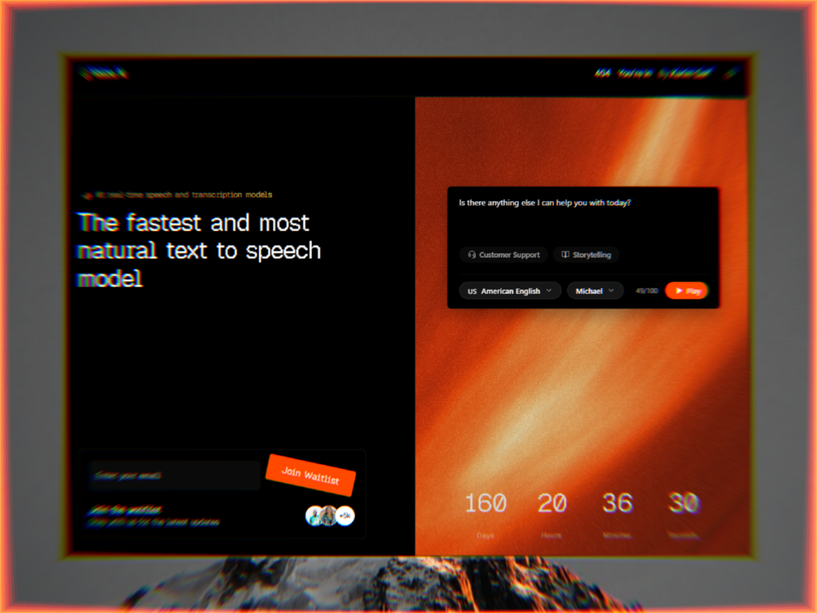 Voice Waitlist by Karim Saif