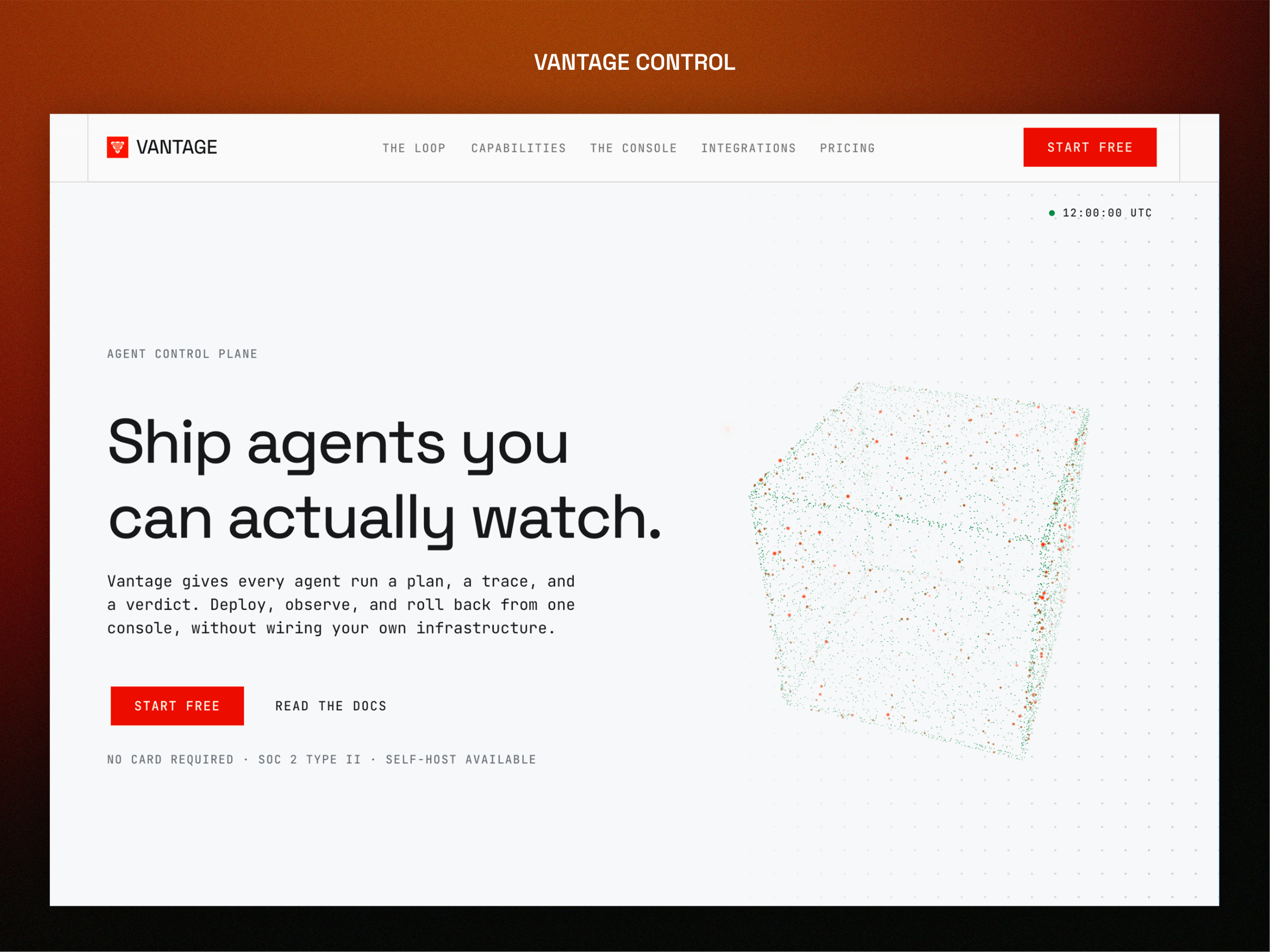 Screenshot 1 of Vantage Control