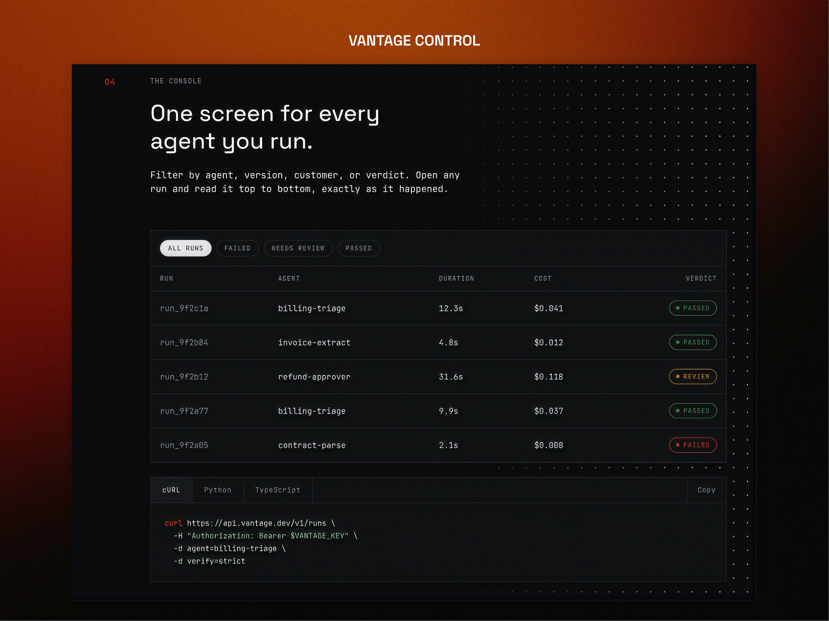 Screenshot 3 of Vantage Control