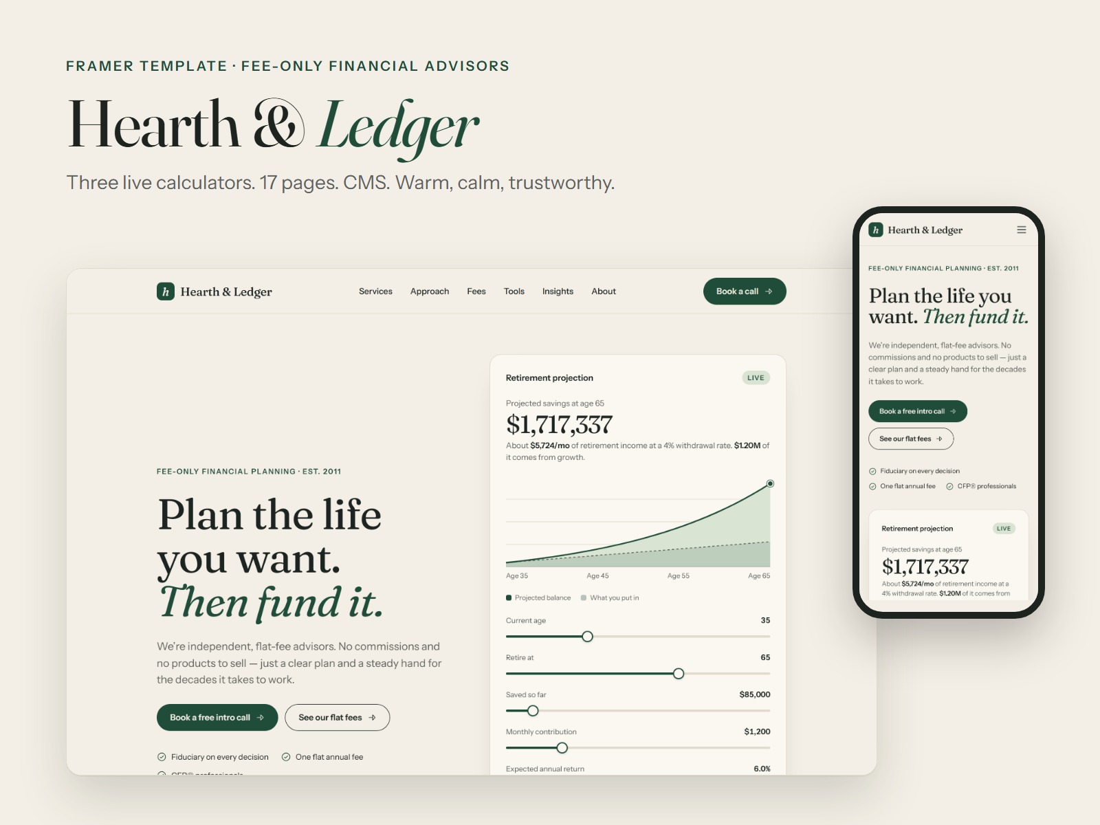 Hearth & Ledger by adck tools