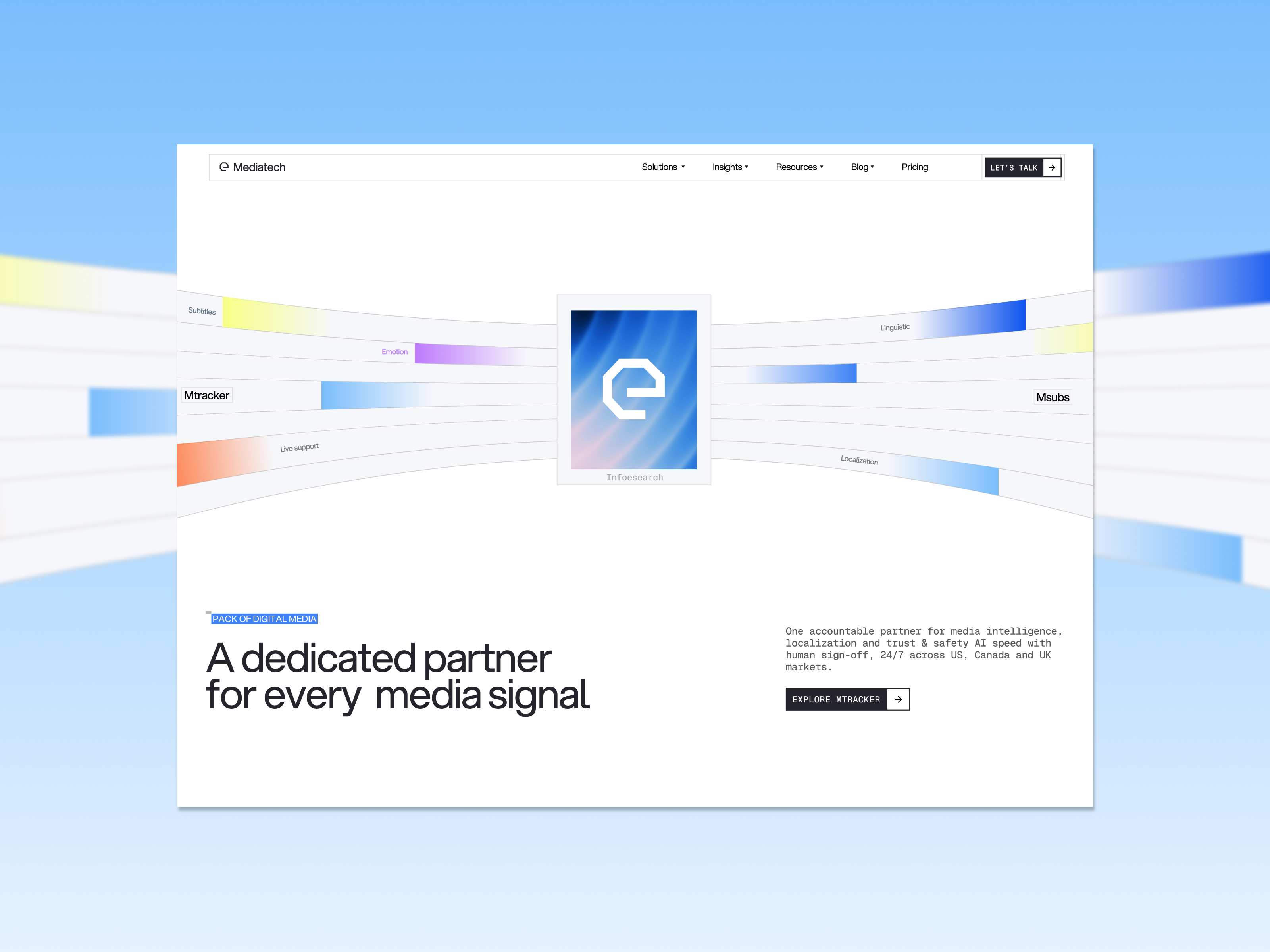 Mediatech by sixjuly team