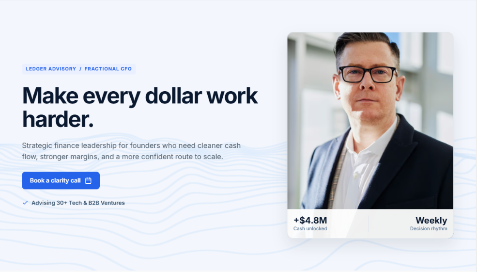 Screenshot 1 of Ledger Advisory