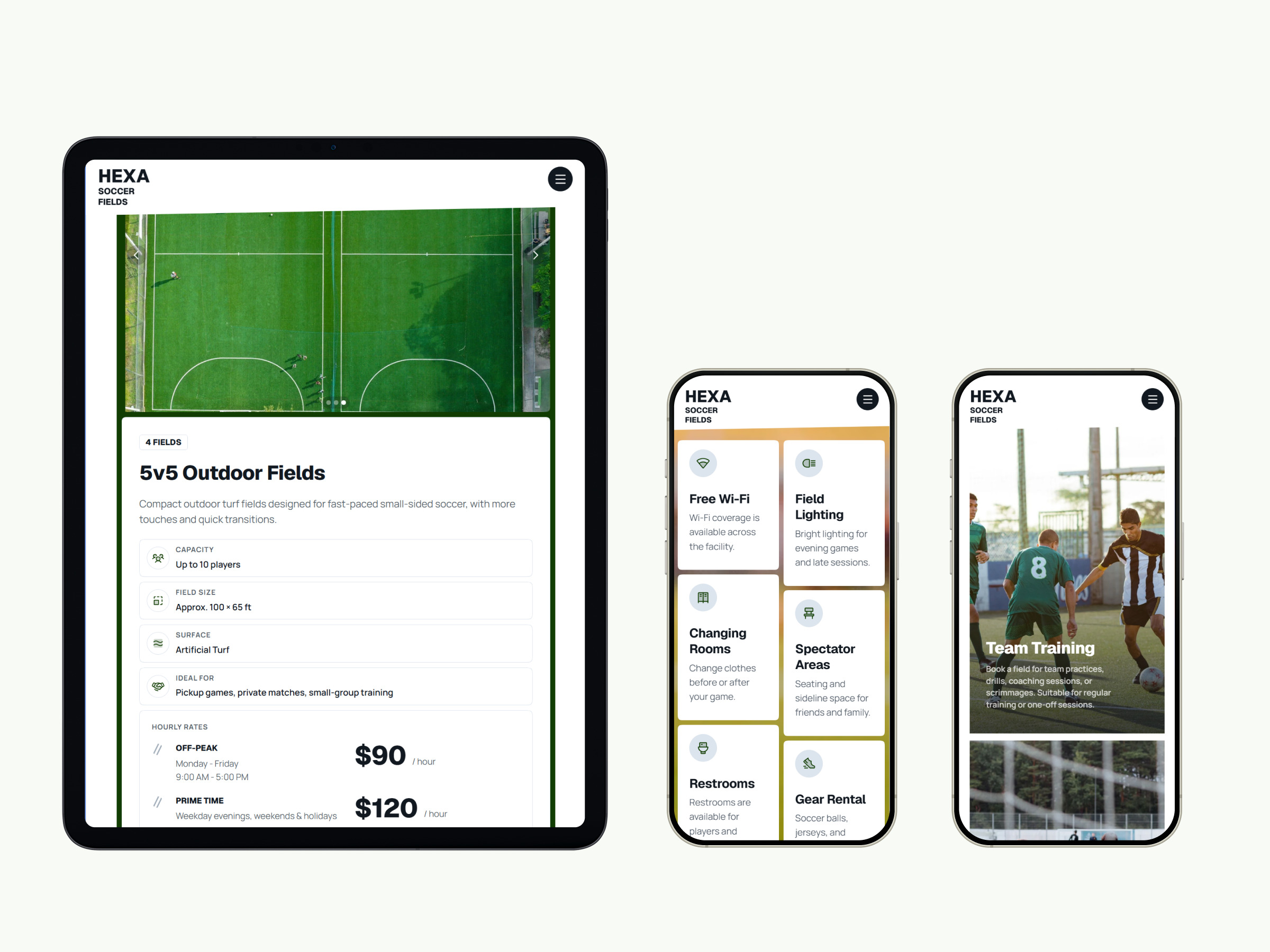 Screenshot 3 of Hexa Soccer Fields