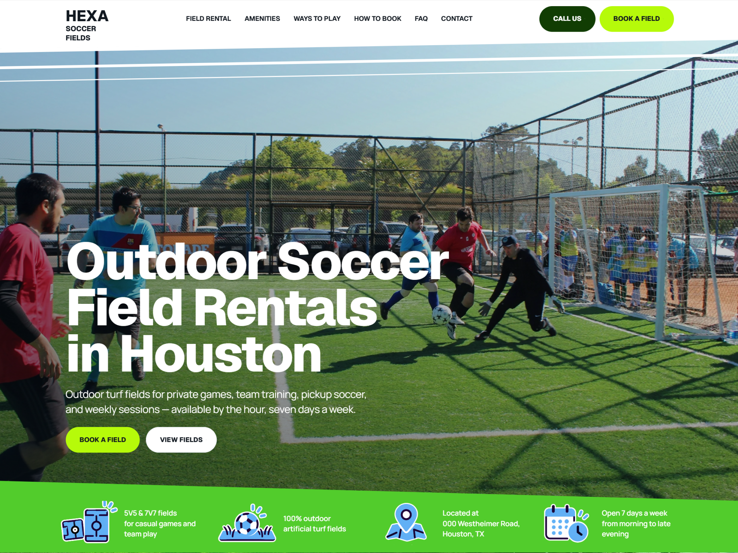 Screenshot 4 of Hexa Soccer Fields