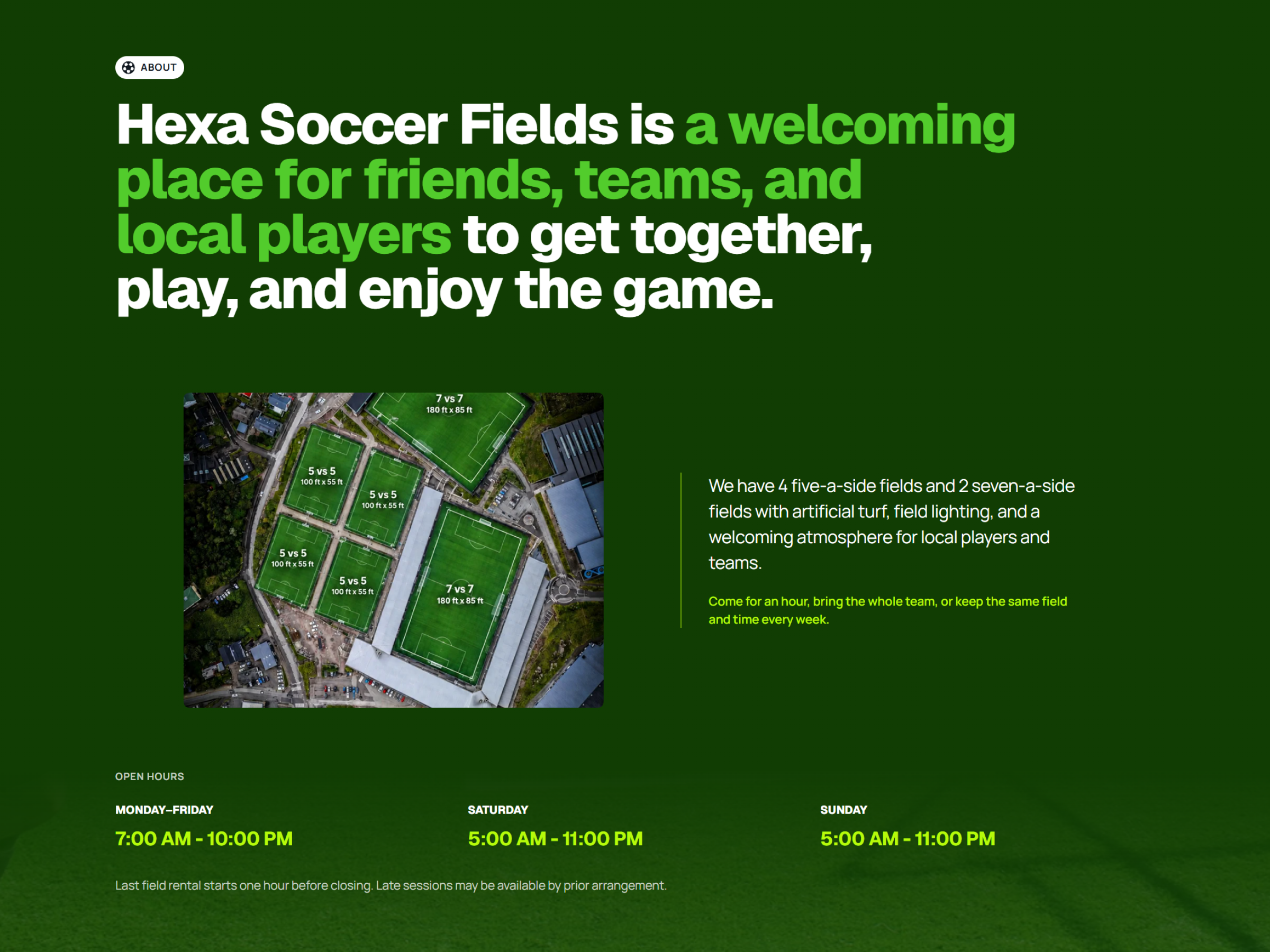 Screenshot 2 of Hexa Soccer Fields