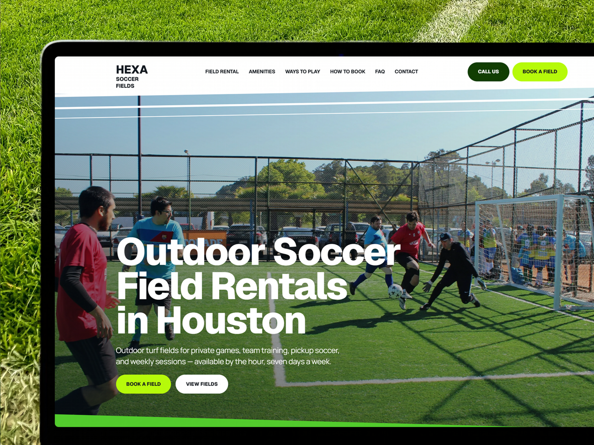 Screenshot 1 of Hexa Soccer Fields