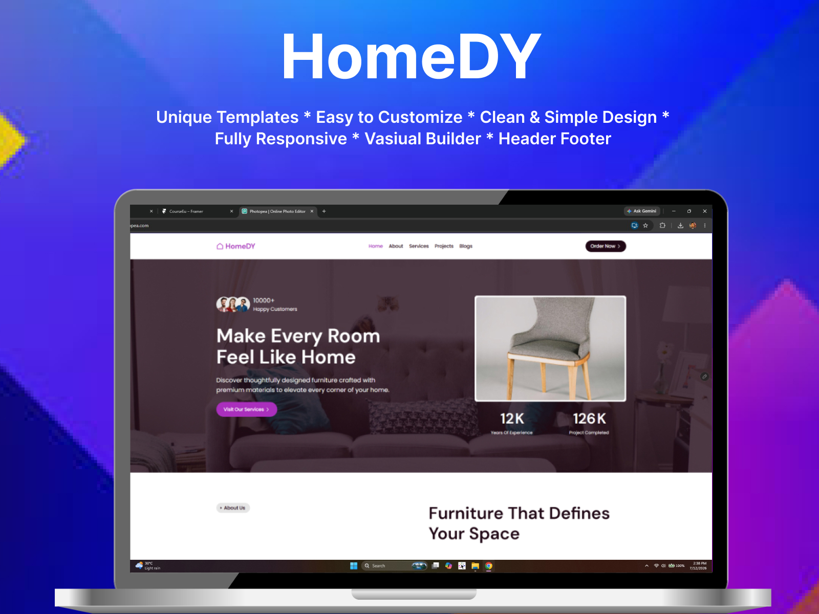 Screenshot 1 of HomeDY Furnitures