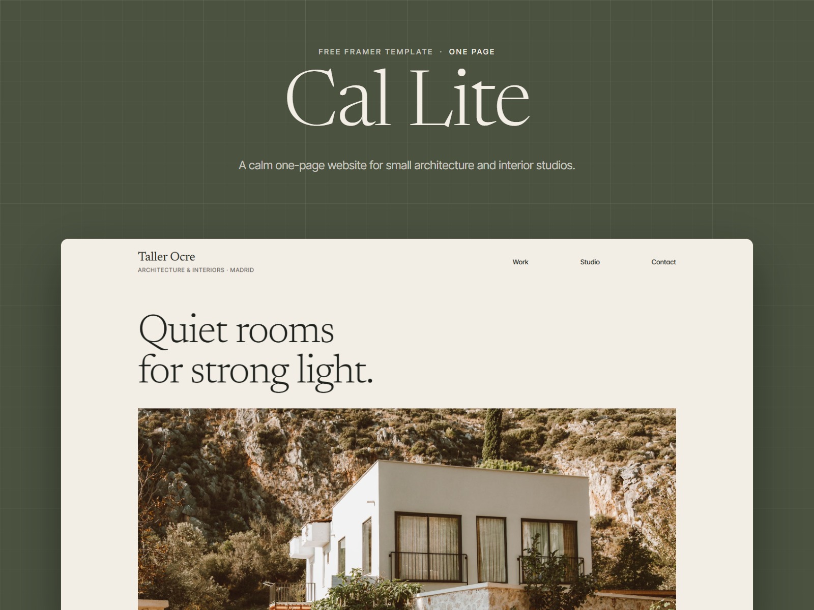 Cal Lite by Pablo Pavia