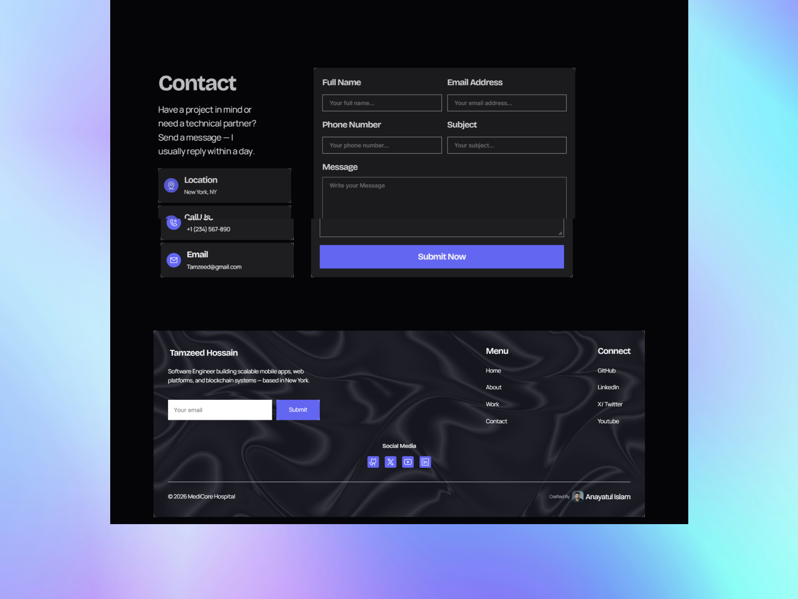 Screenshot 3 of DevFolios