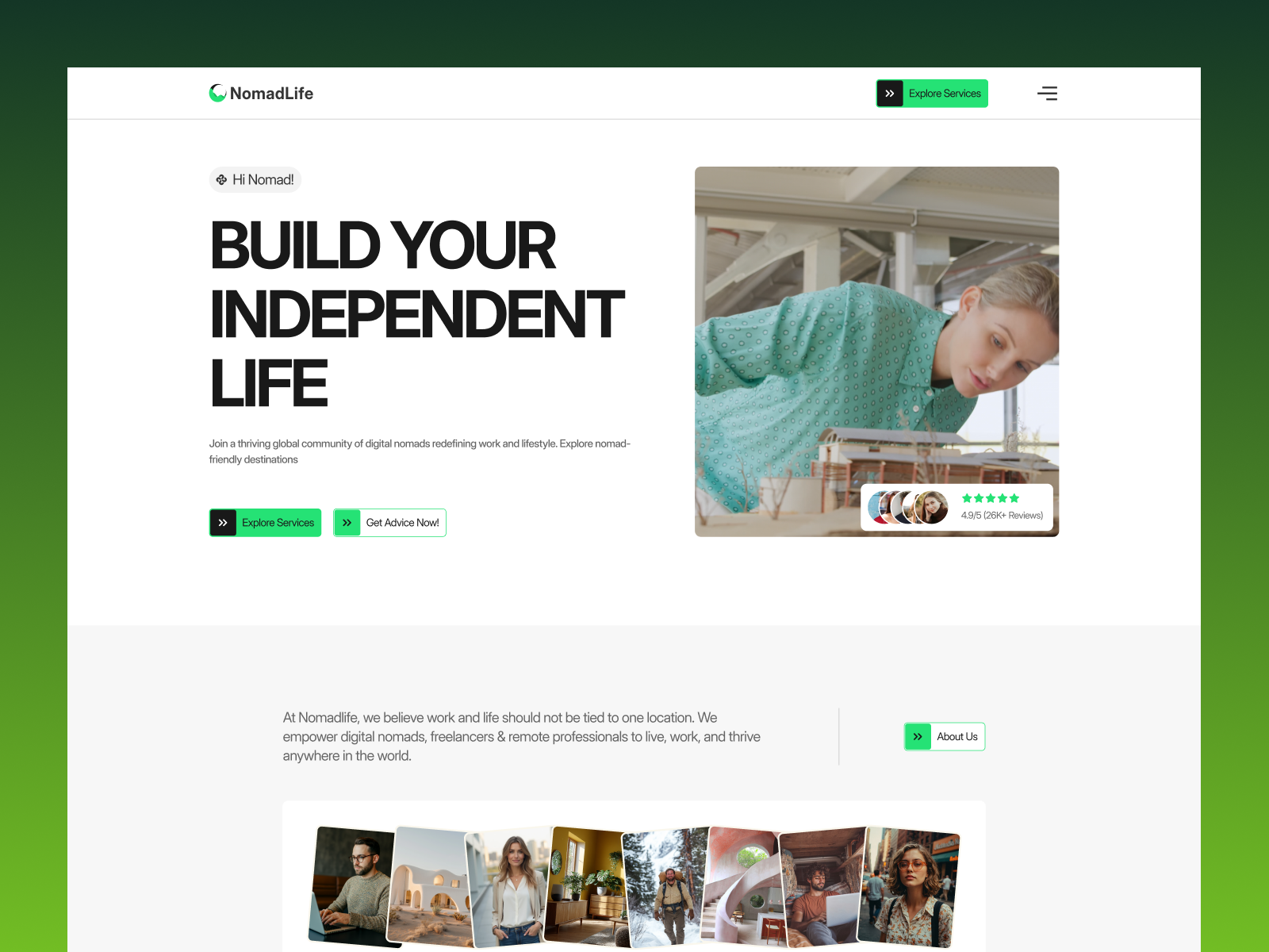 Screenshot 1 of Nomadlife