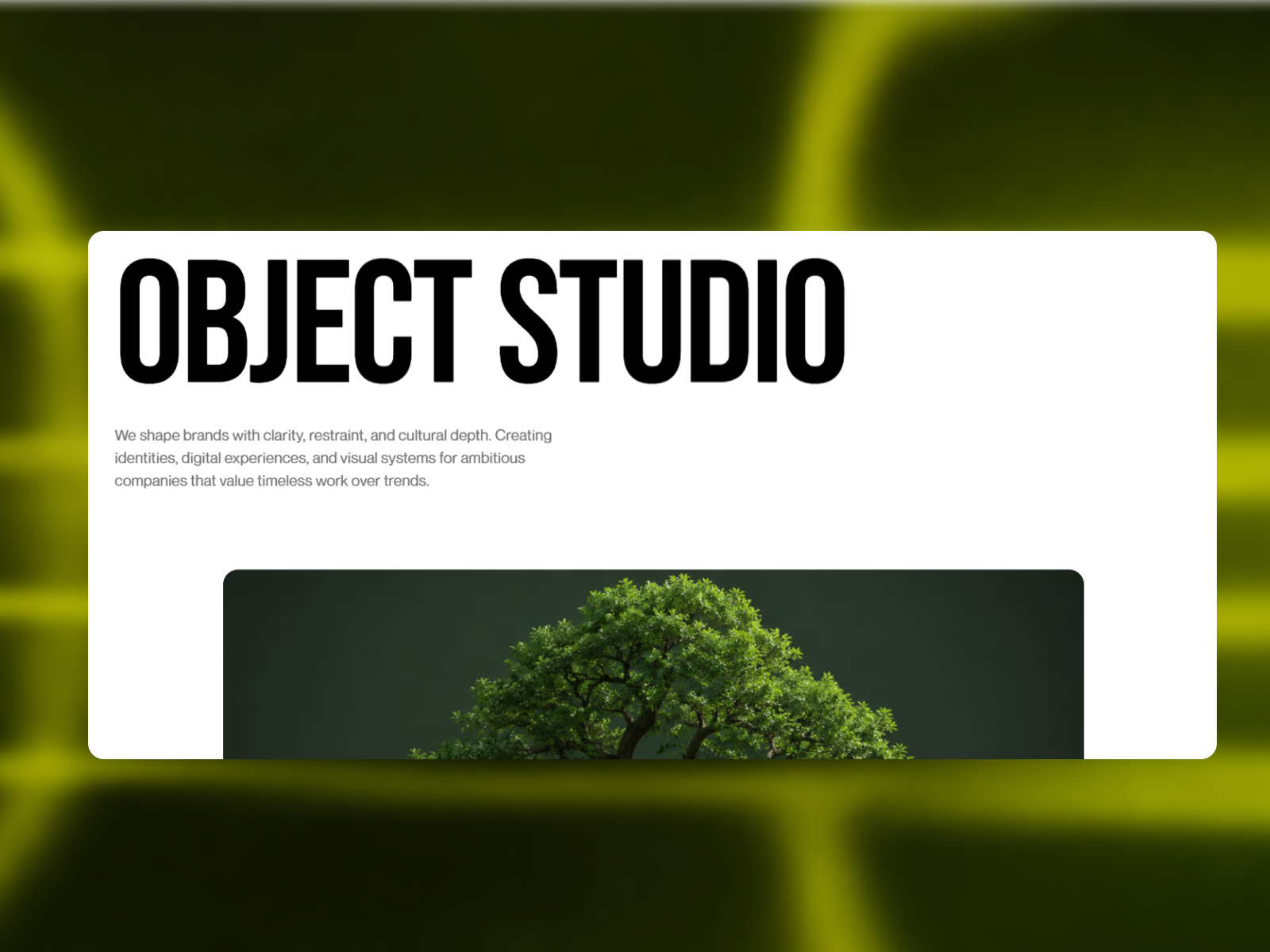 Object Studio by Jehad Uddin