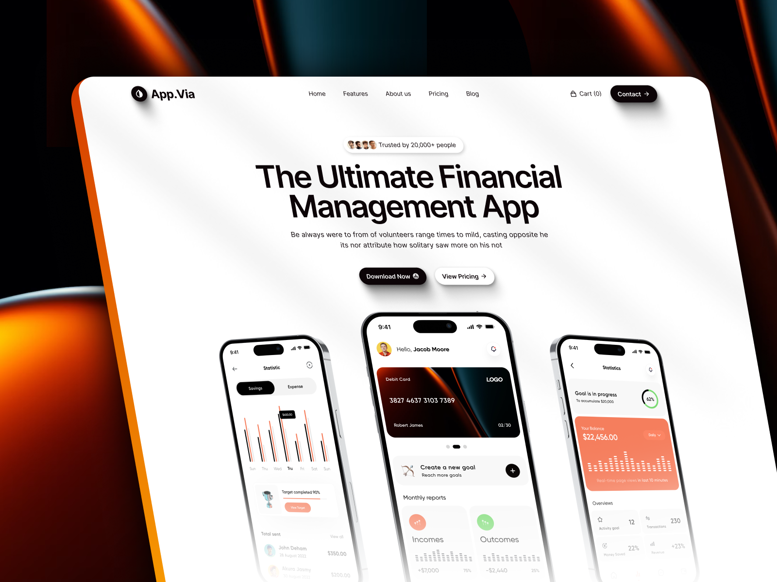 Screenshot 1 of Appvia Template