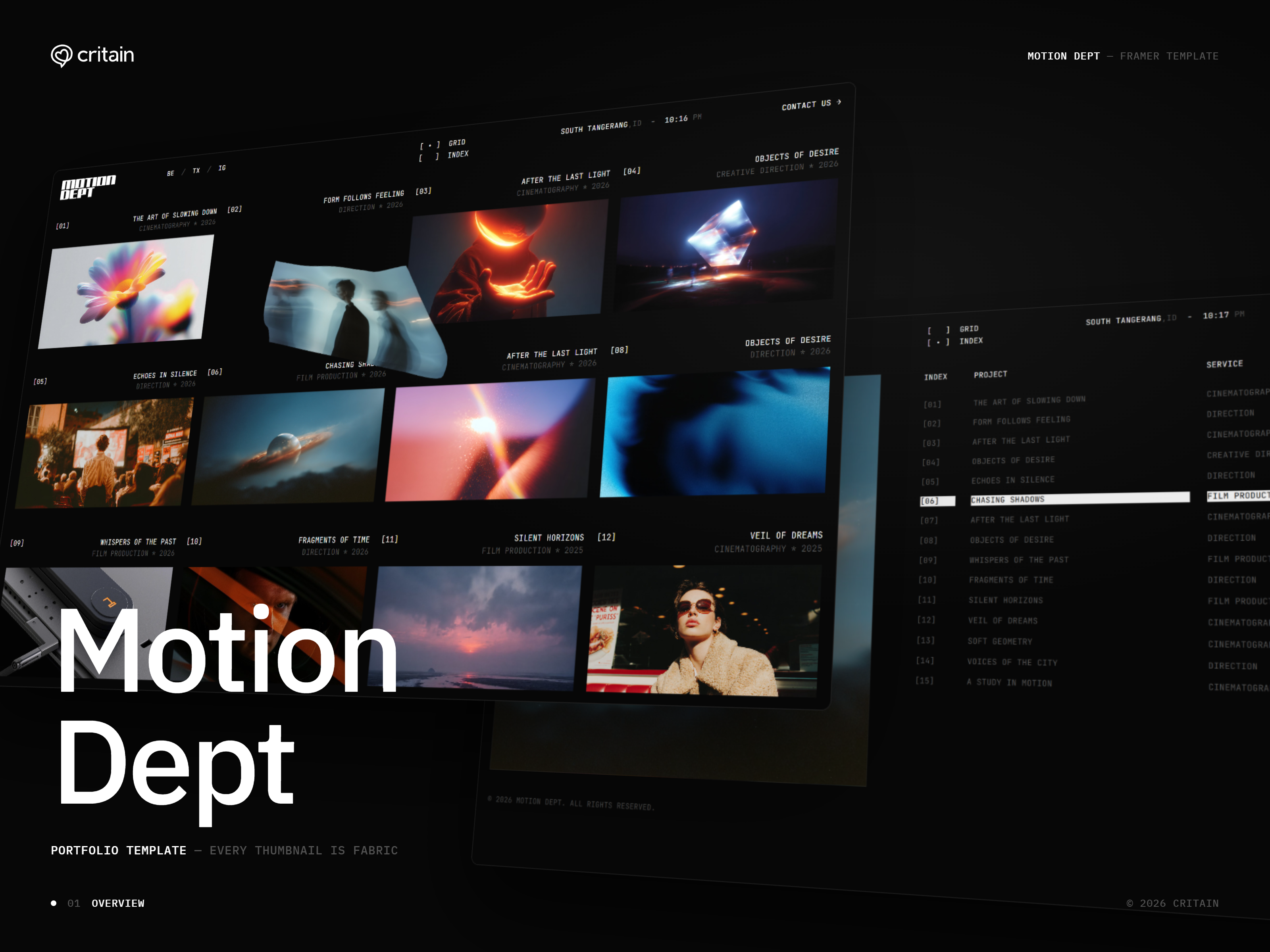 Motion Dept — 3D by Sinto Wahid