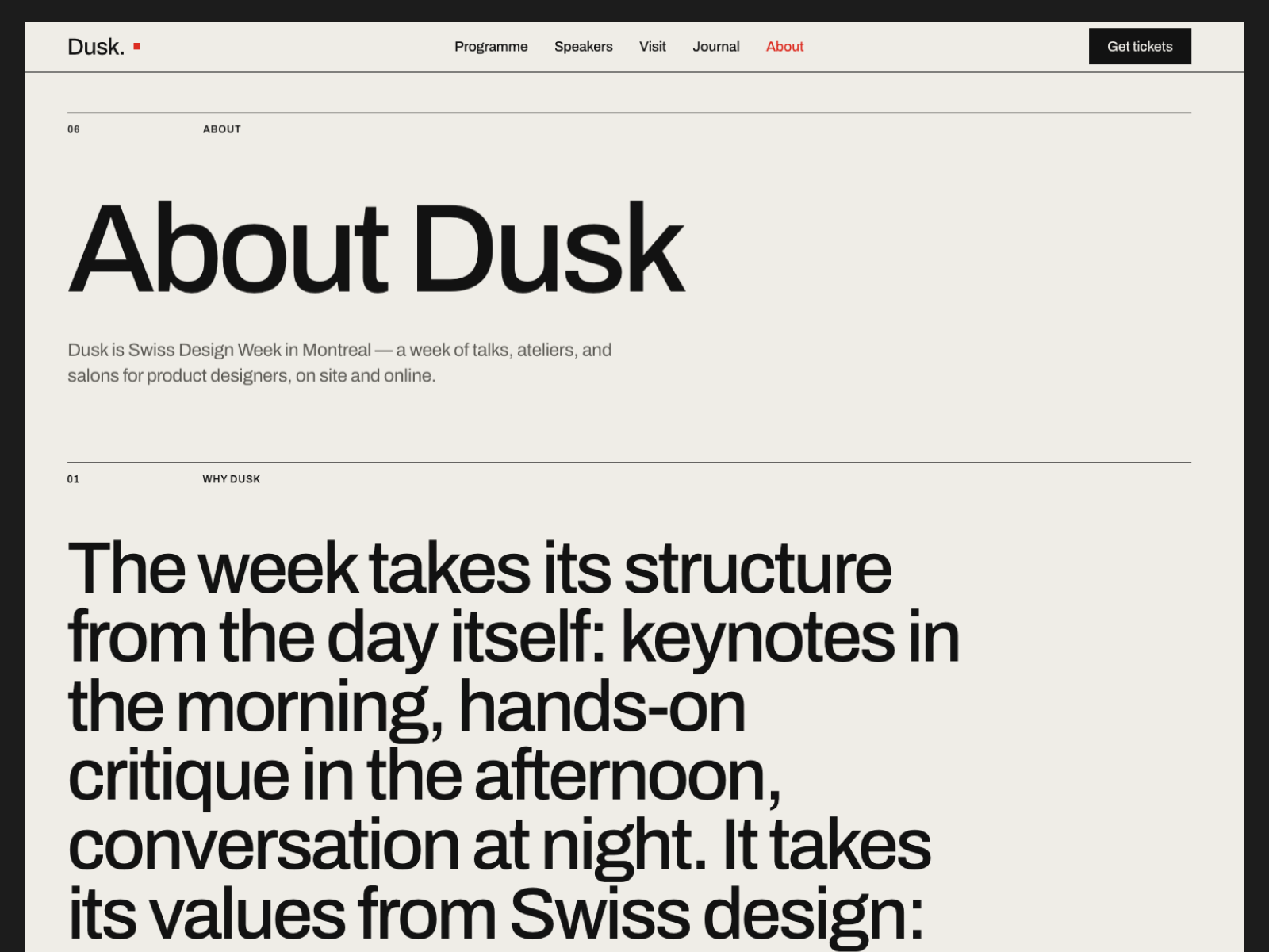 Screenshot 3 of Dusk Event Template
