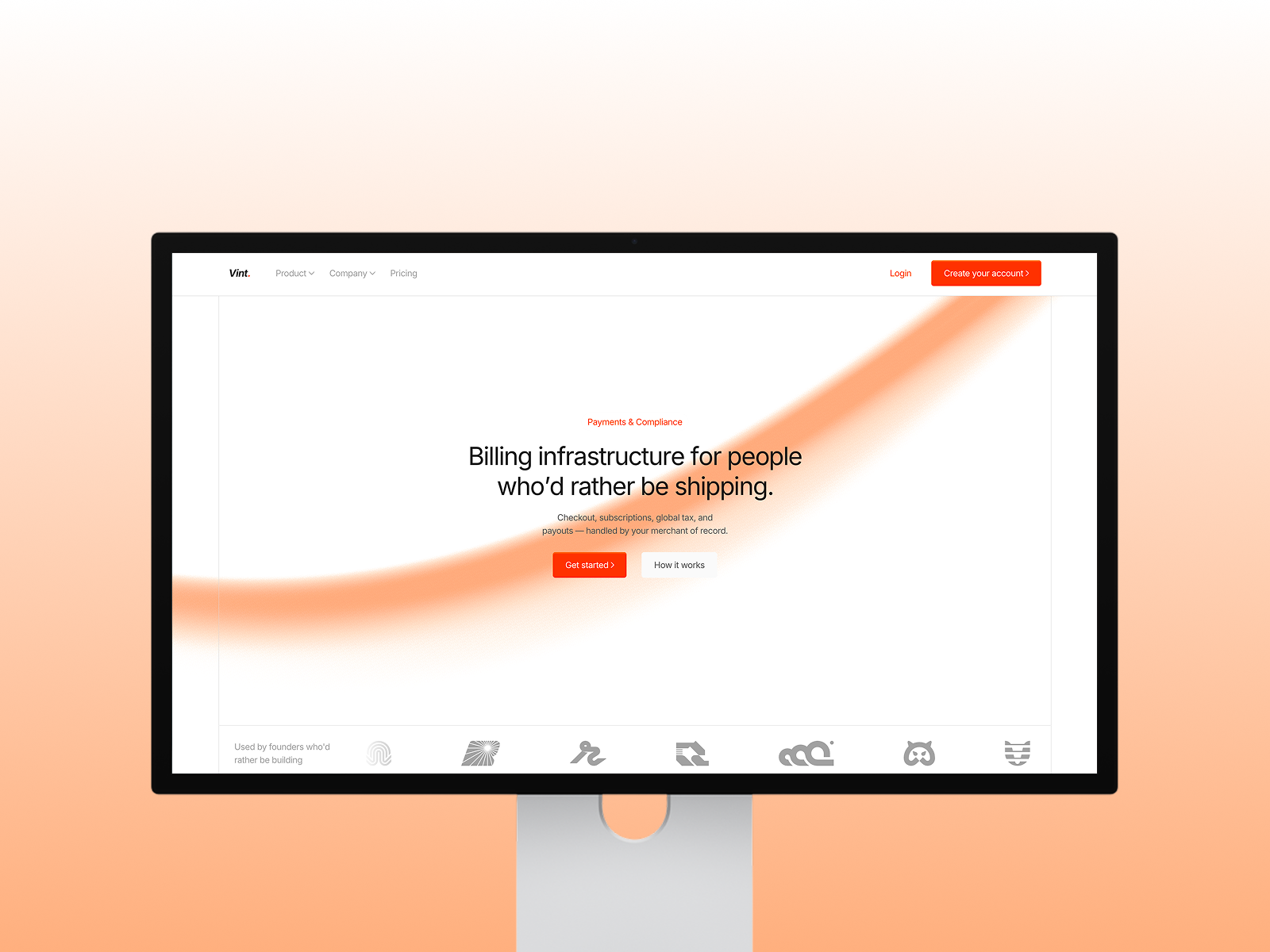 Technical Quotation Example Vint — Website Template for Framer