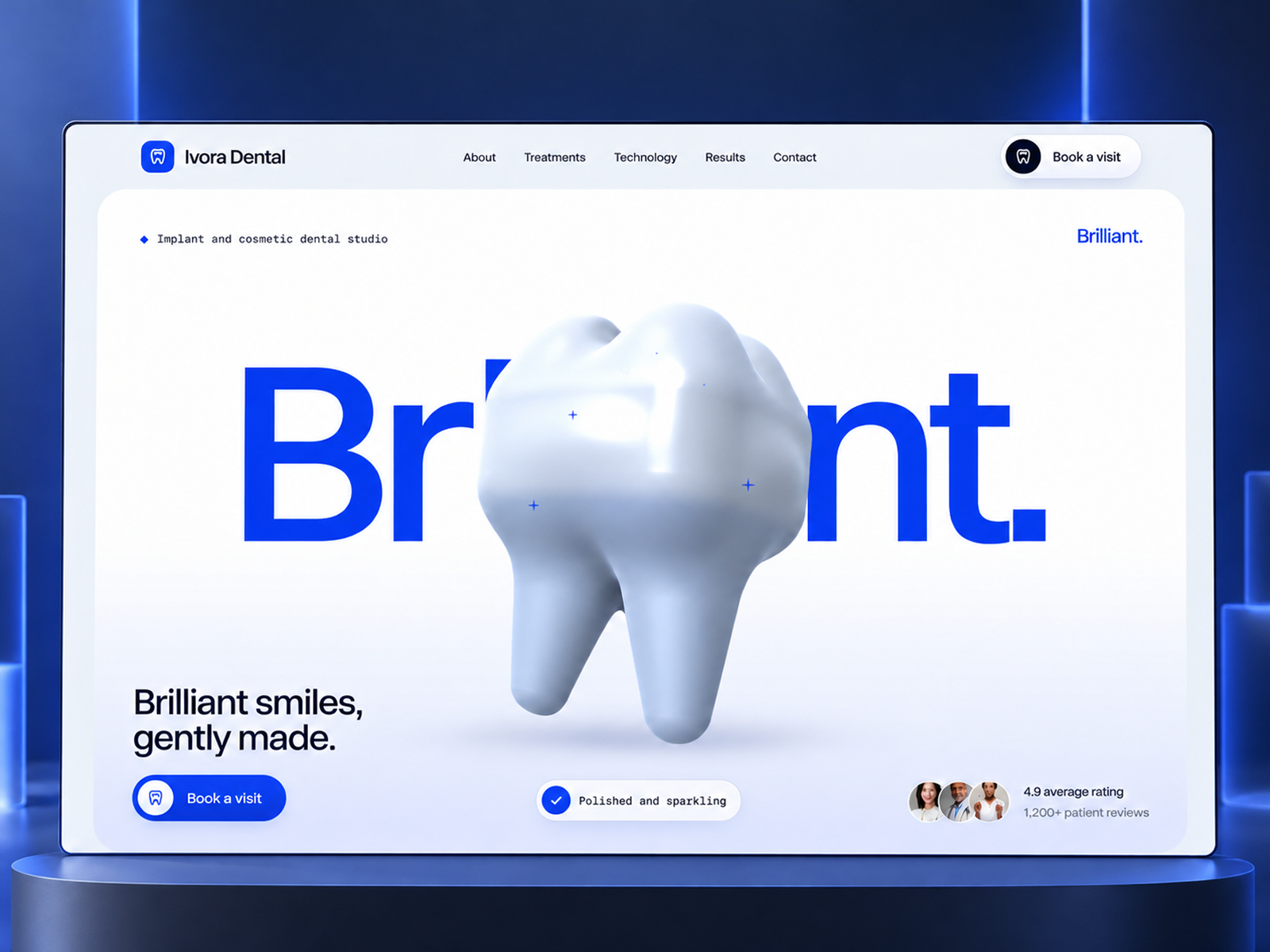 Ivora Dentist by Framer Geeks